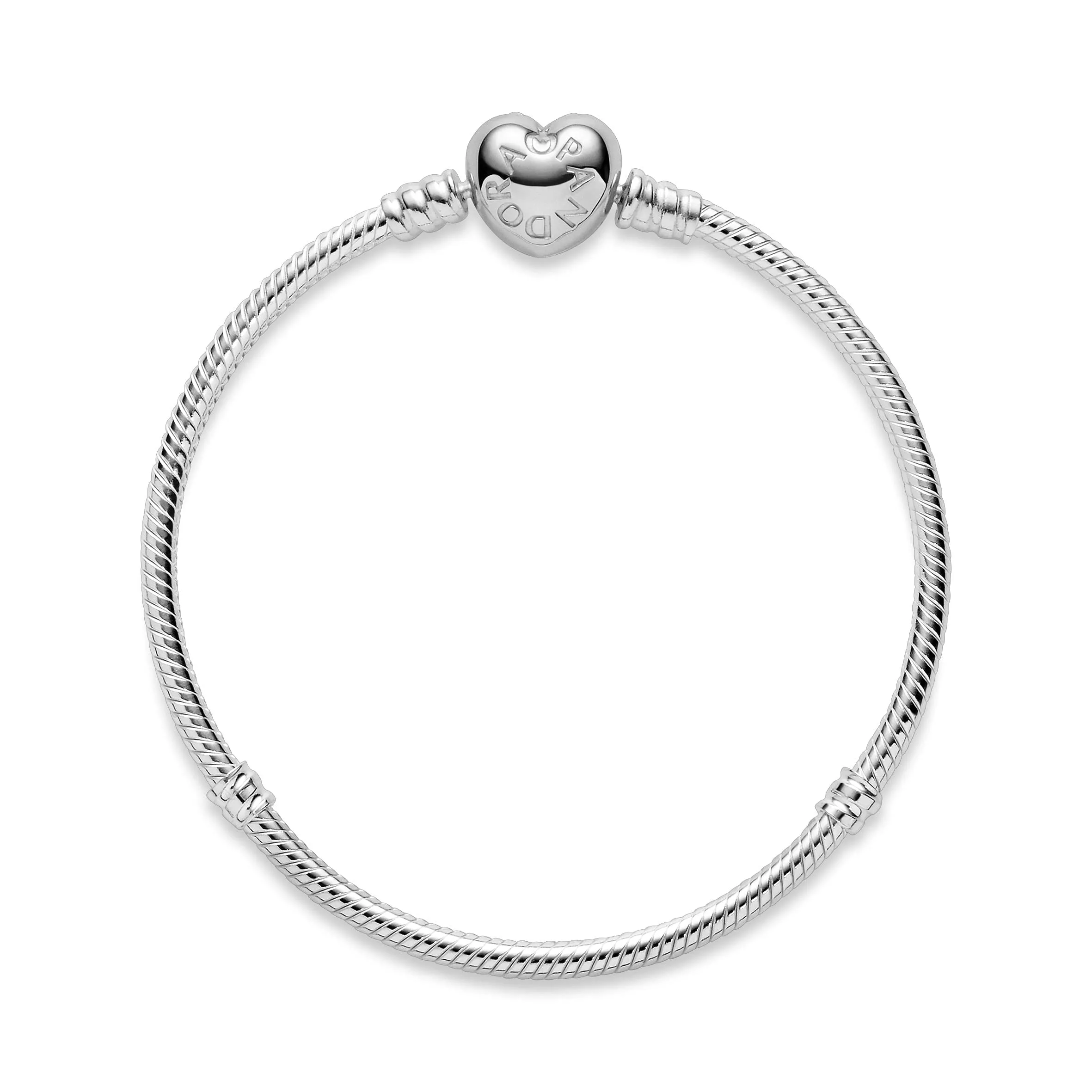 Pandora Icons Bracciale in argento con chiusura a forma di cuore, 20 cm - immagine 3