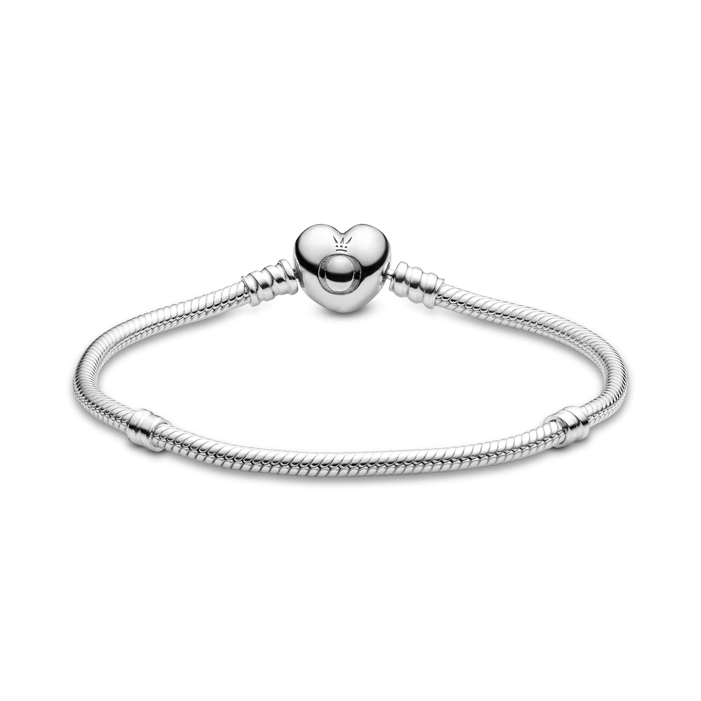 Pandora Icons Bracciale in argento con chiusura a forma di cuore, 16 cm - immagine 2