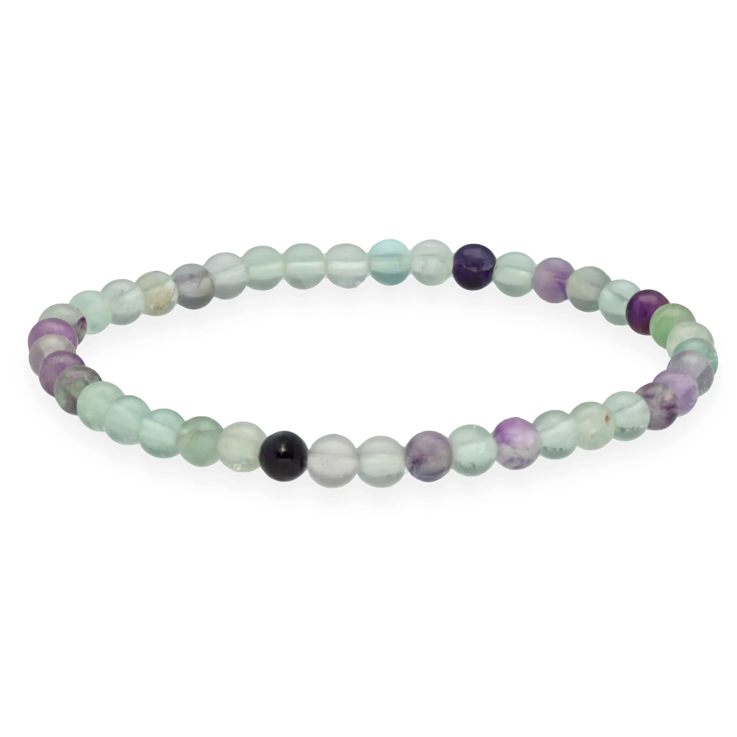 Lebensquelle Plus Mini bracciale con perline 4-5 mm Fluorite - immagine 1
