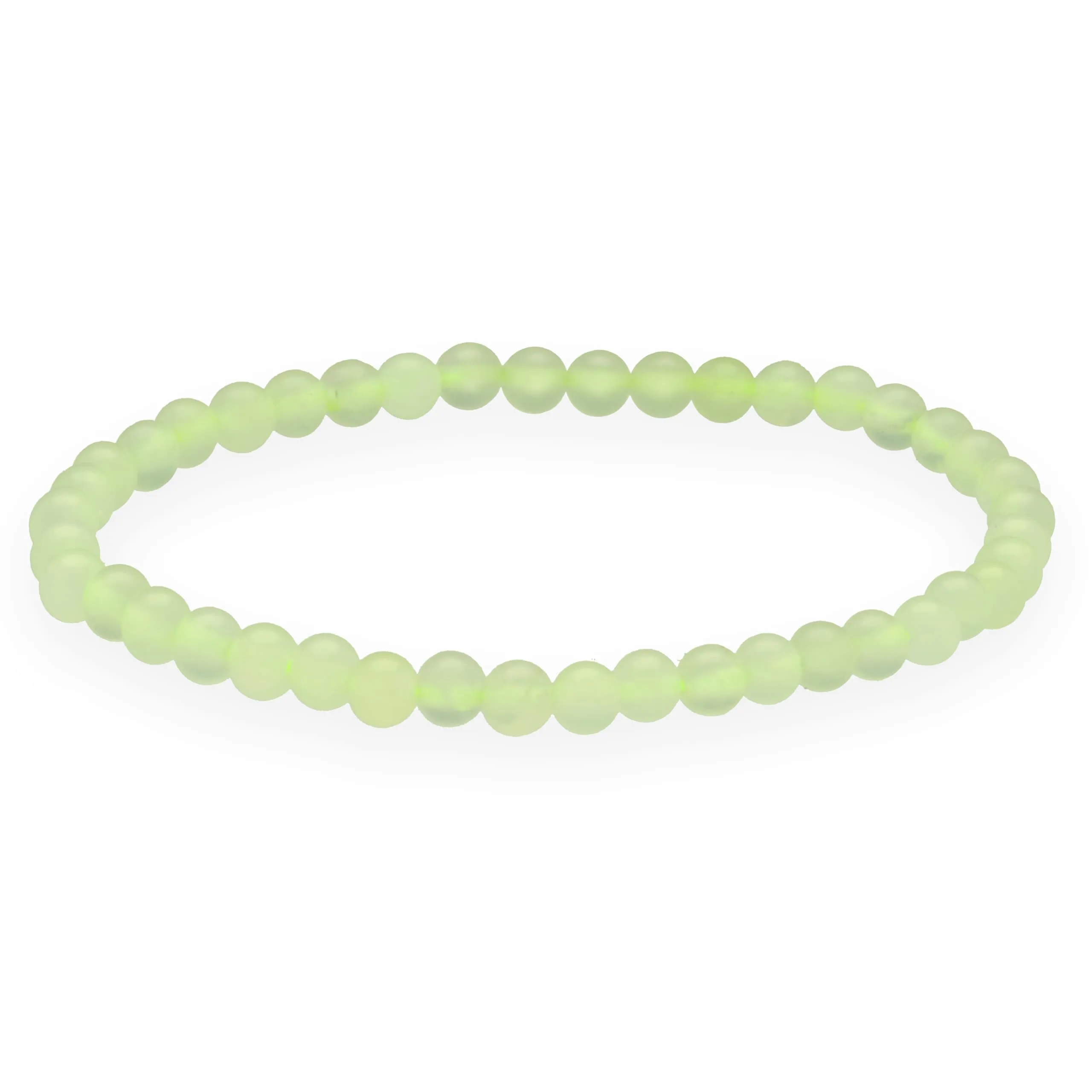 Lebensquelle Plus Mini bracciale con perline 4-5 mm Giada cinese - immagine 1