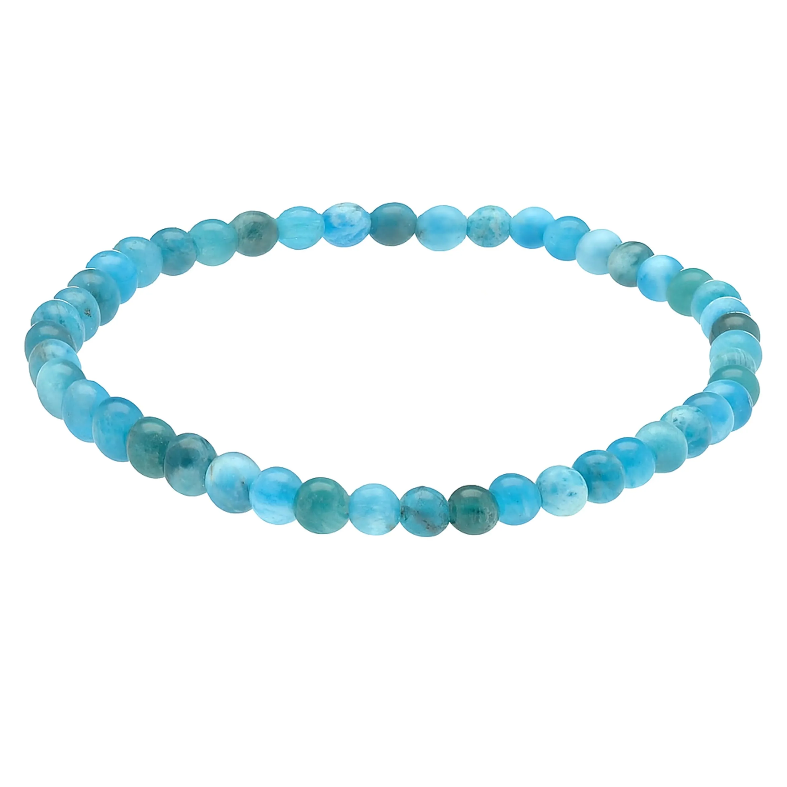 Lebensquelle Plus Mini Bracciale con Perline 4-5 mm Apatite - immagine 1