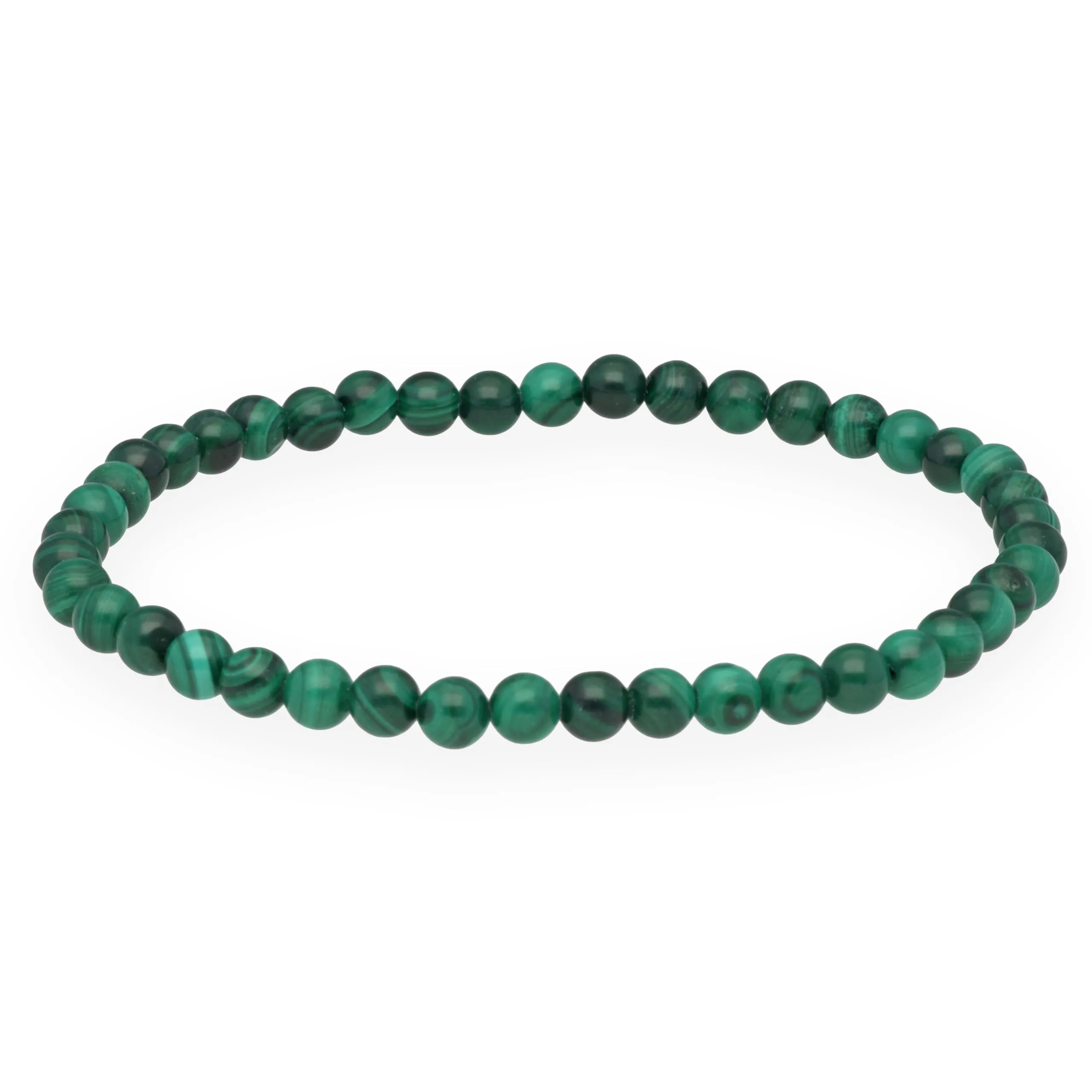 Lebensquelle Plus Mini Bracciale con Perline 4-5 mm (Malachite) - immagine 1