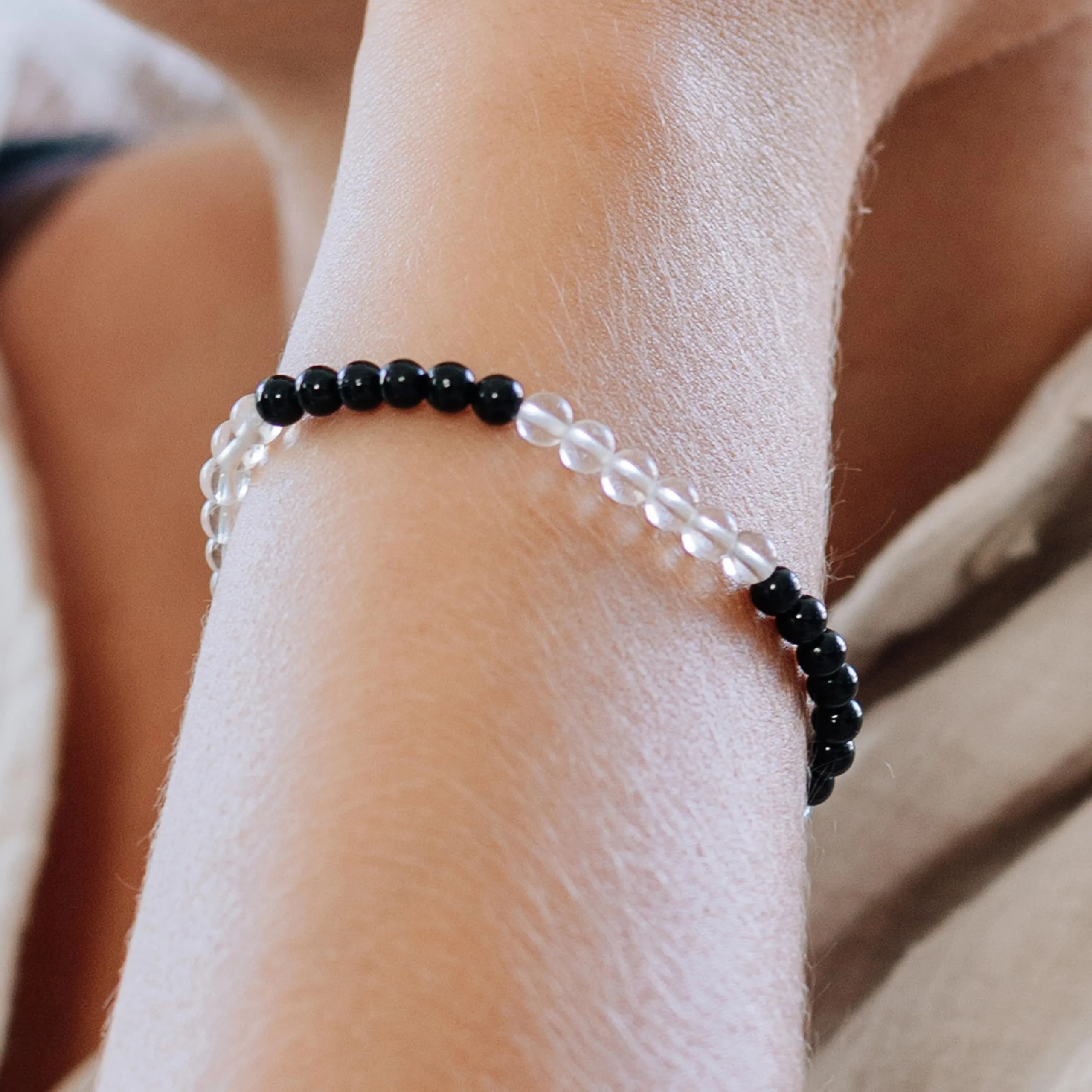 Lebensquelle Plus Mini Bracciale con Perline 4-5 mm - immagine 2