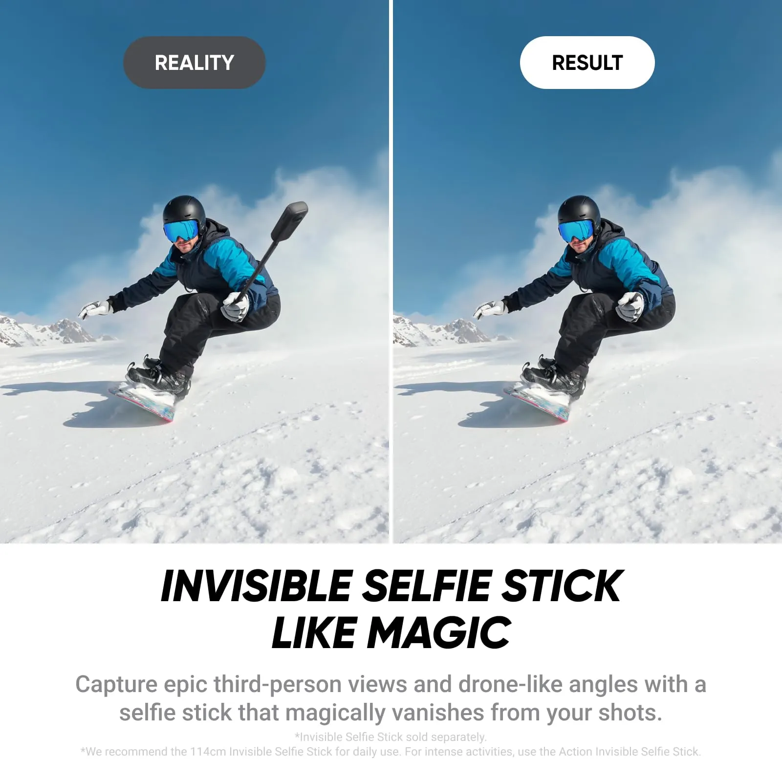 Insta360 X4 Air Bianco Artico - Videocamera 8K 360fps, 165g - immagine 5