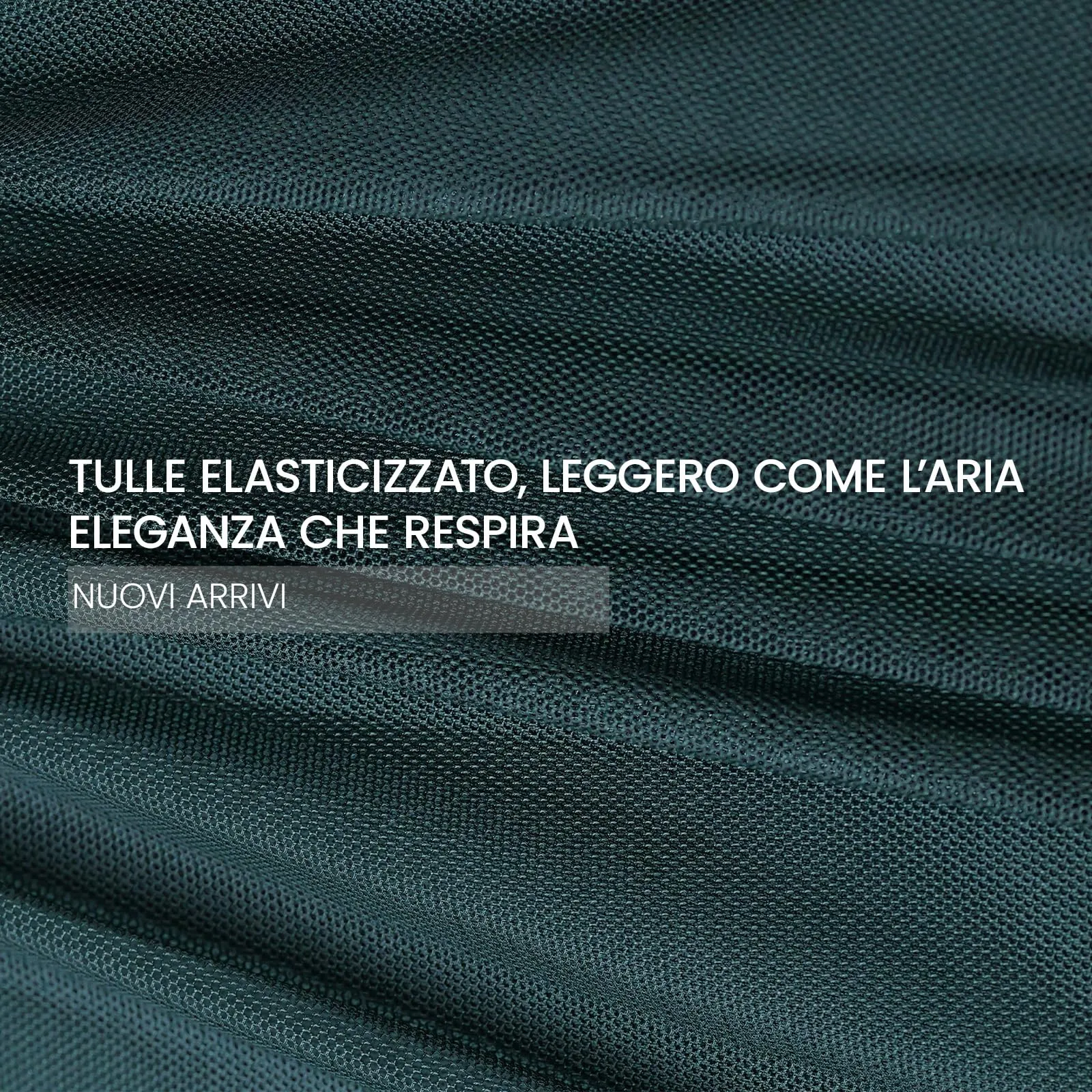 VALORIALUXE Abito Lungo Elegante Donna con Stola Coordinata in Tulle, Verde Bosco, XXL-3XL - immagine 4