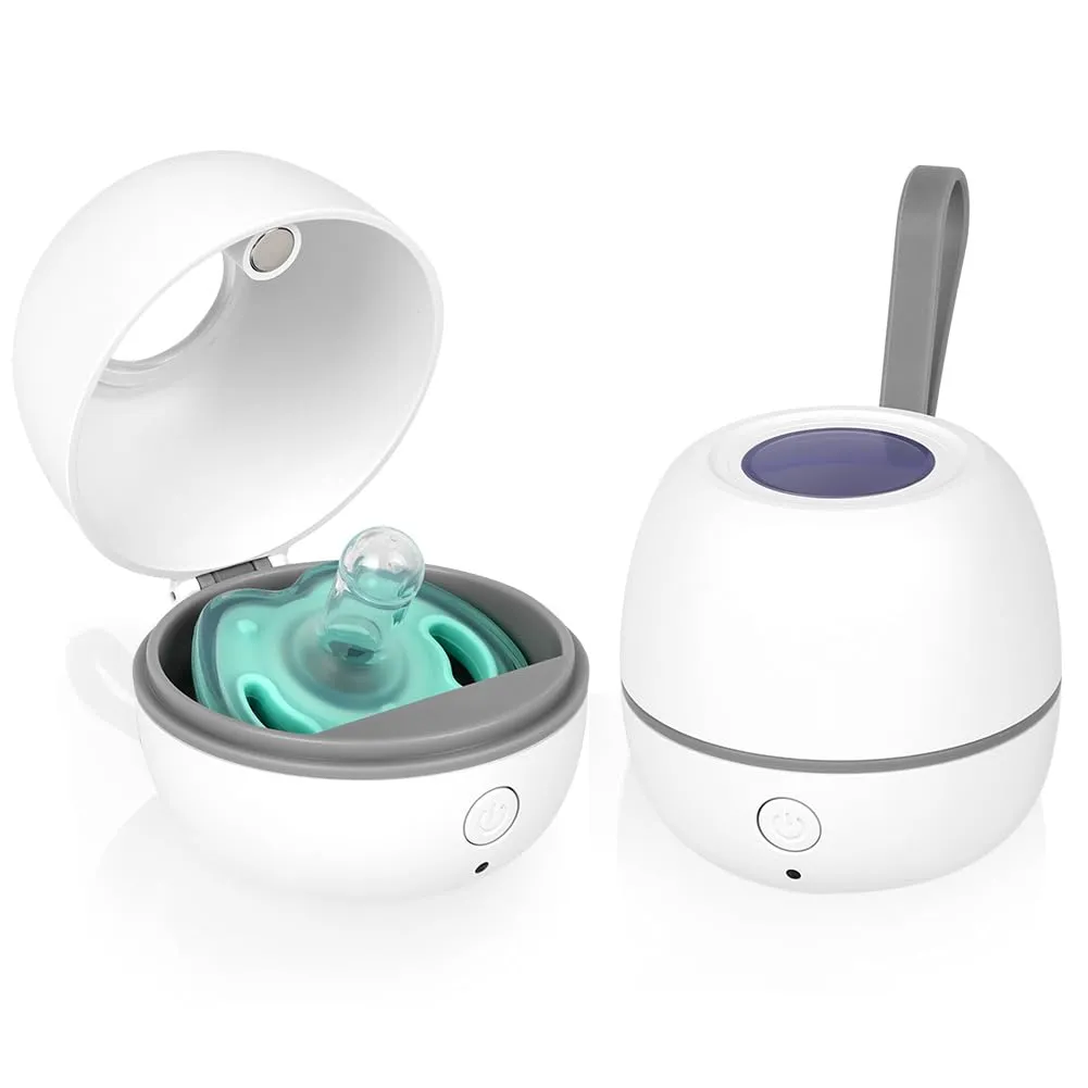 HOTUT Sterilizzatore Portatile per Ciuccio a Luce UV, Ricaricabile USB-C, Disinfettante da Viaggio - immagine 1