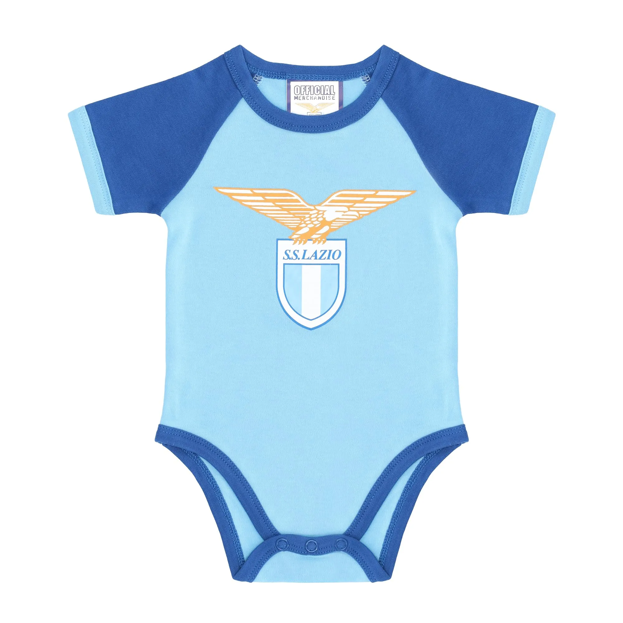 Only4fan SS Lazio Set Completo Neonato, Celeste, 6-9 Mesi - immagine 2