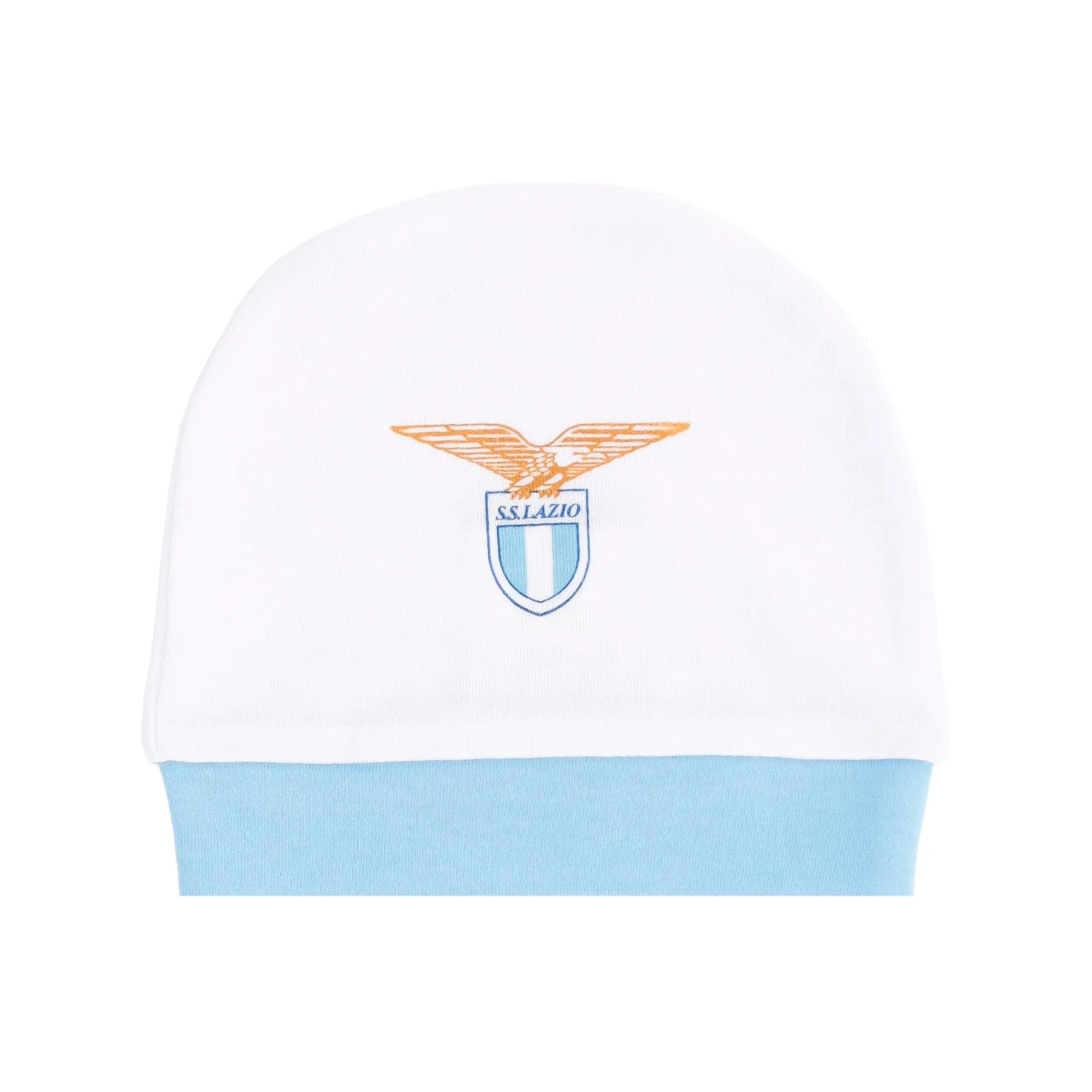 SS Lazio Set Completo Neonato, Bianco, 3-6 Mesi - immagine 4