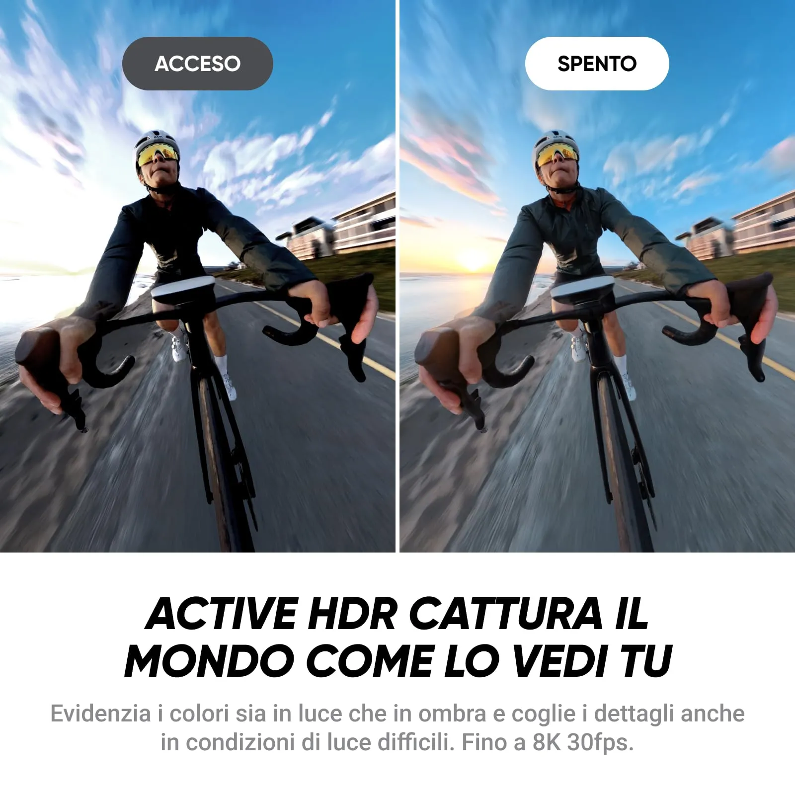 Insta360 X4 Air Pack Ski Nero Grafite - Videocamera 8K 360 con Selfie Stick Invisibile e Supporto per Sci - immagine 9