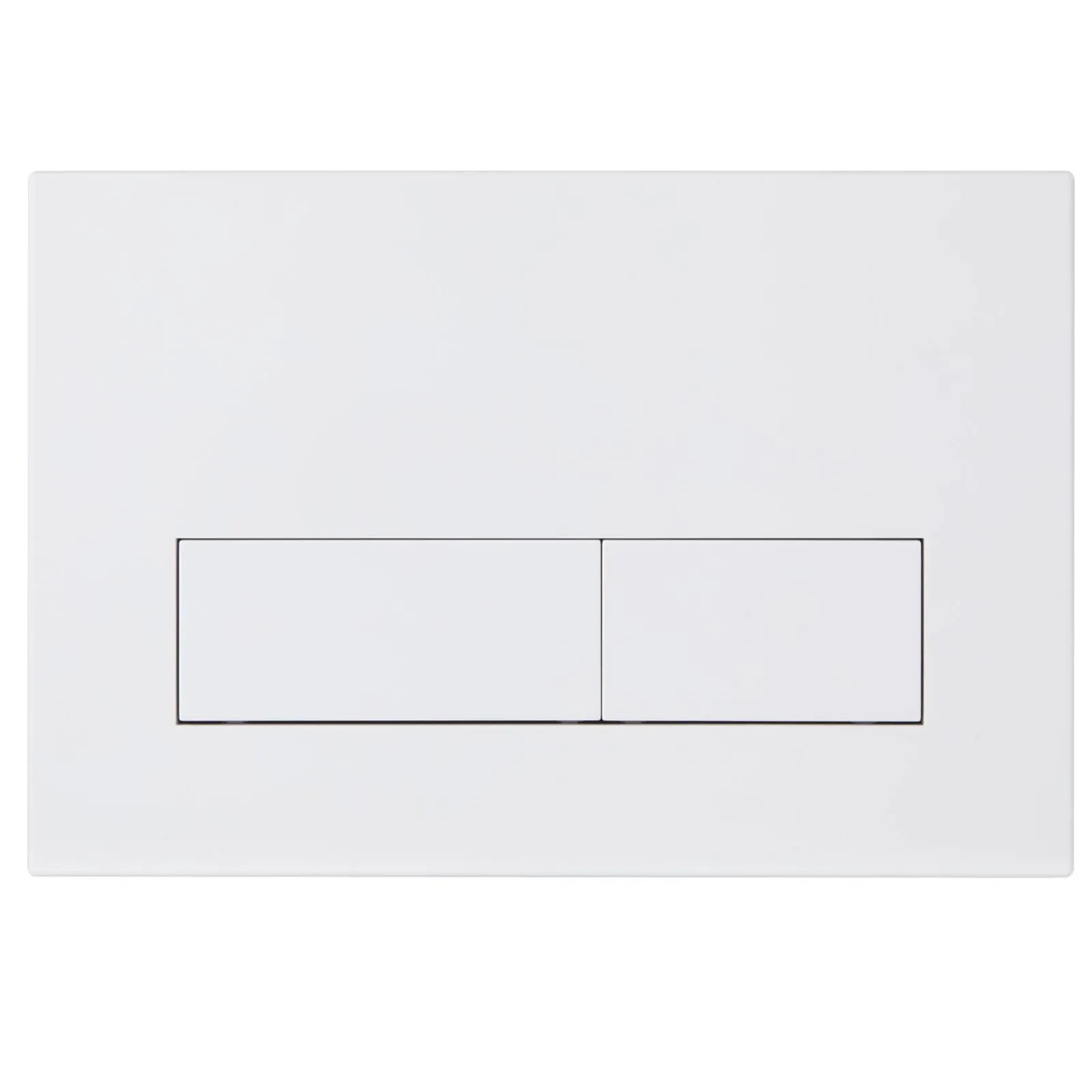 Mendorio Placca di Comando WC per Geberit Sigma 01/20/30, Bianco Opaco - immagine 1