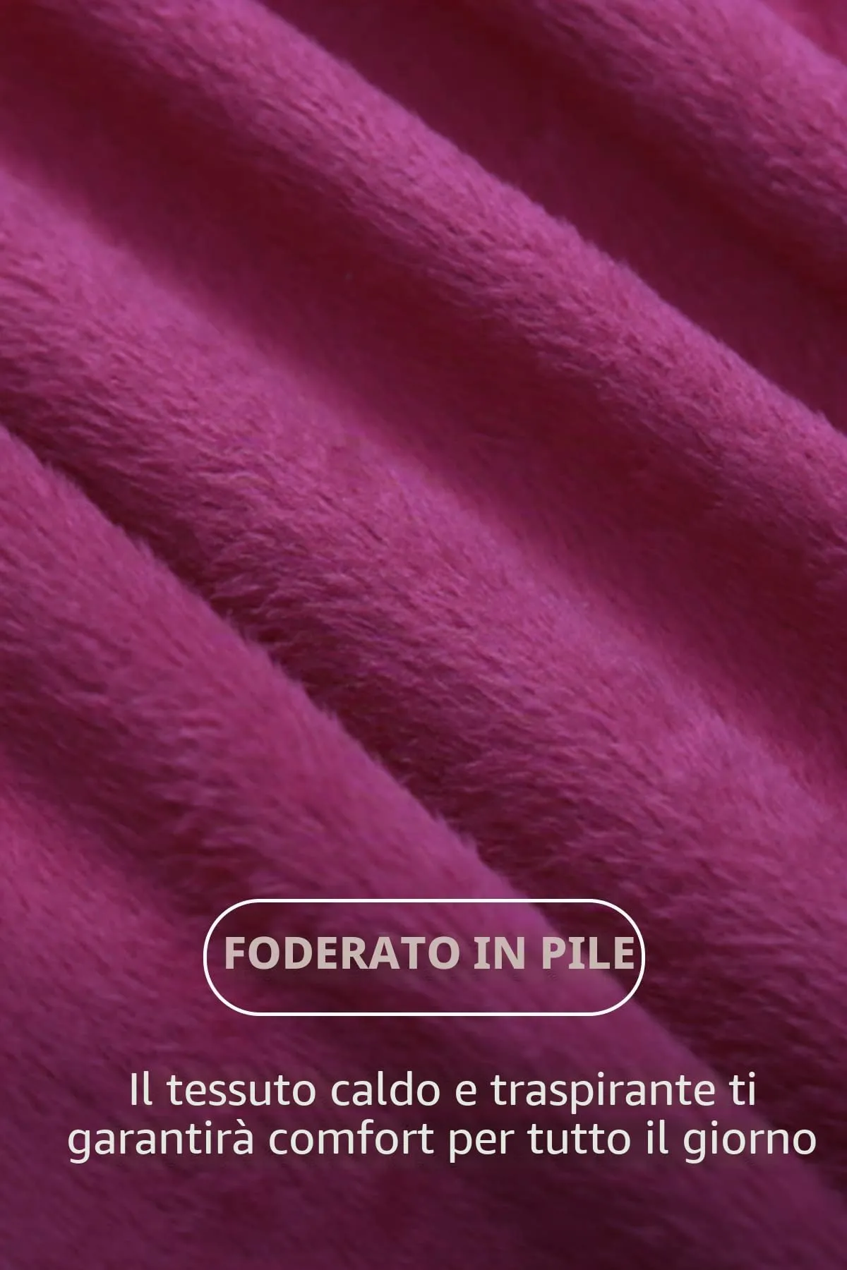 Smallshow Abbigliamento da Allattamento Invernale a Manica Lunga da Donna, S, Wine - immagine 4