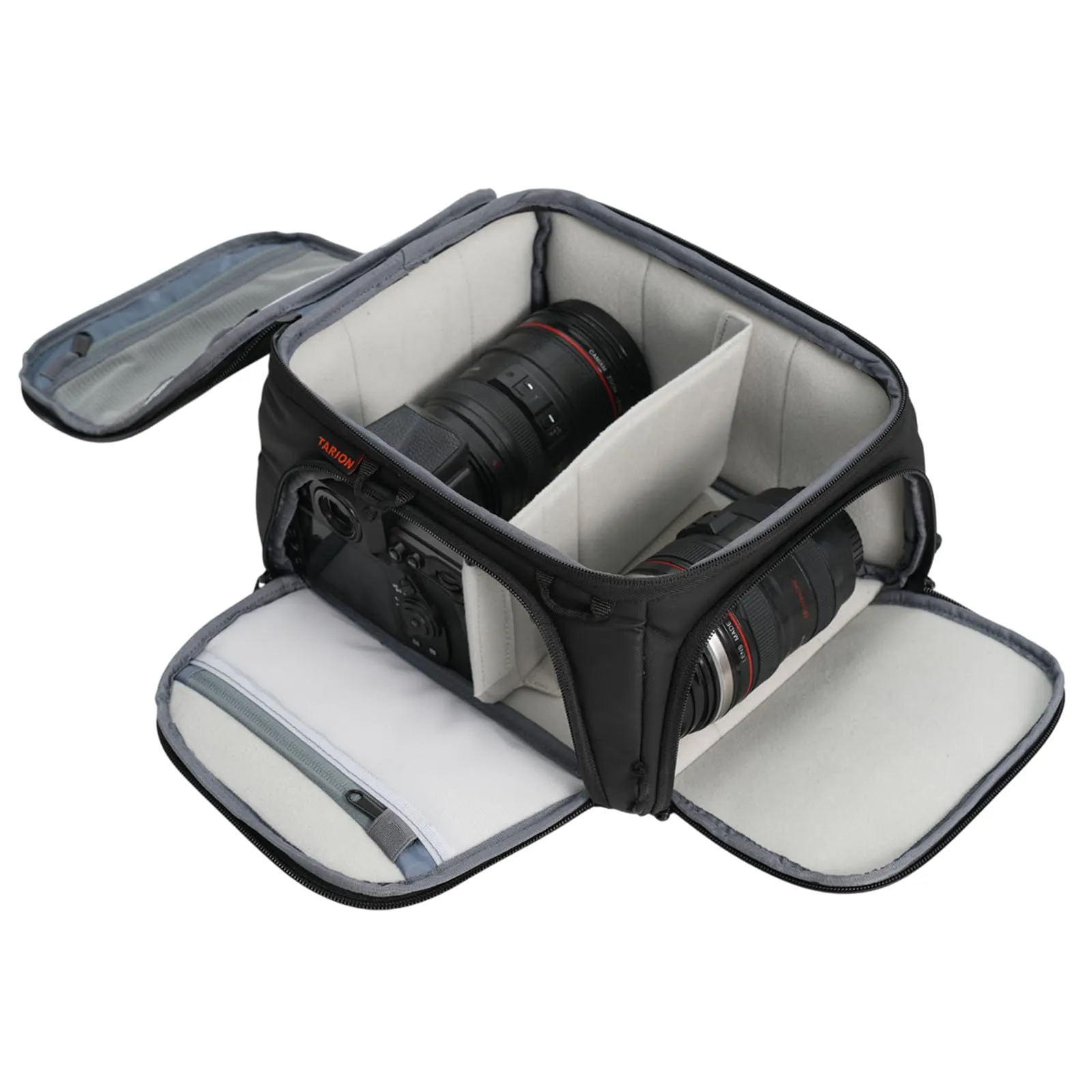 TARION Inserto Borsa Fotografica per Zaino Reflex e Obiettivi, S - immagine 1