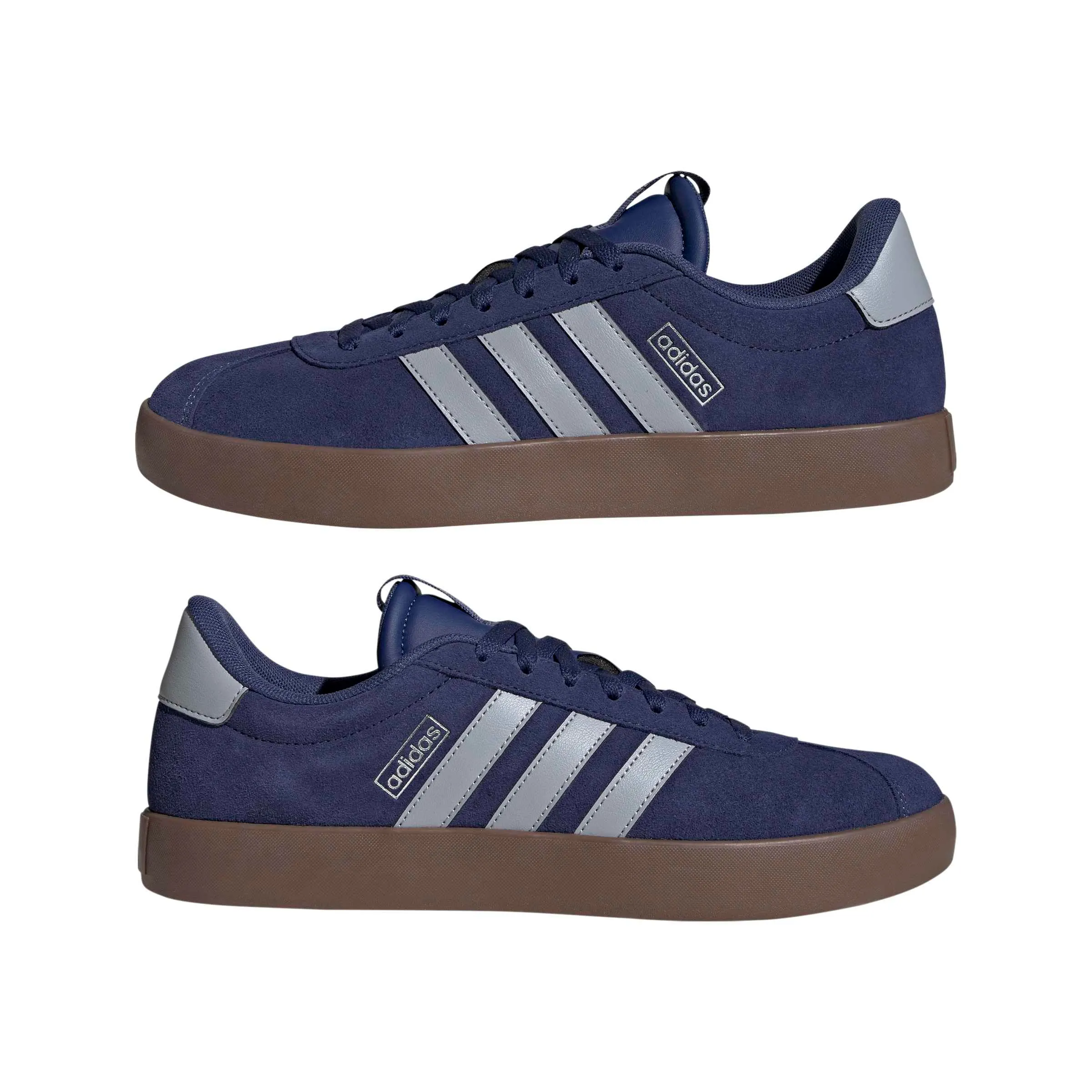 adidas VL Court 3.0 Shoes, Muted Purple/Halo Silver/Silver Met., 41 1/3 EU - immagine 6