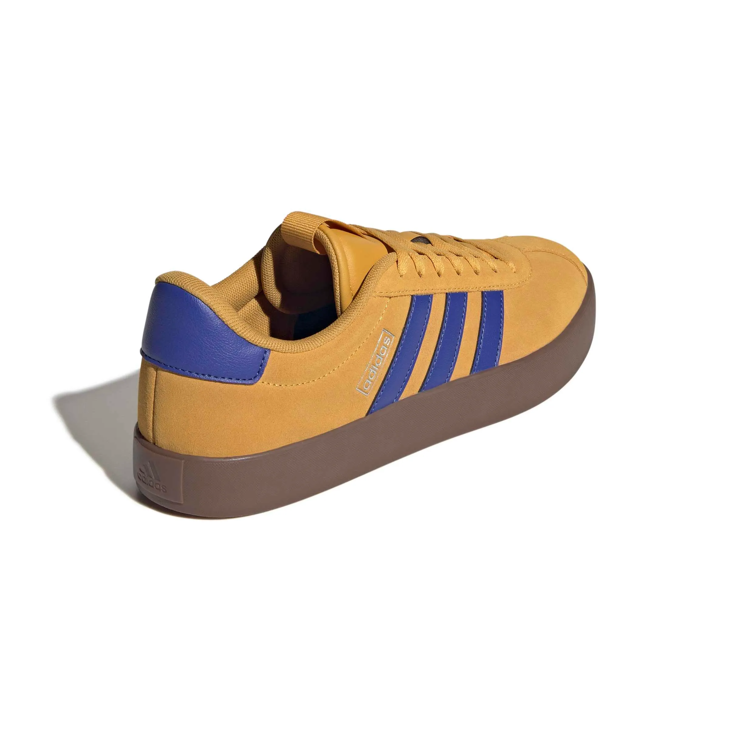 adidas VL Court 3.0 Shoes, Preloved Yellow/Dual Indigo/Silver Met., 40 2/3 EU - immagine 6