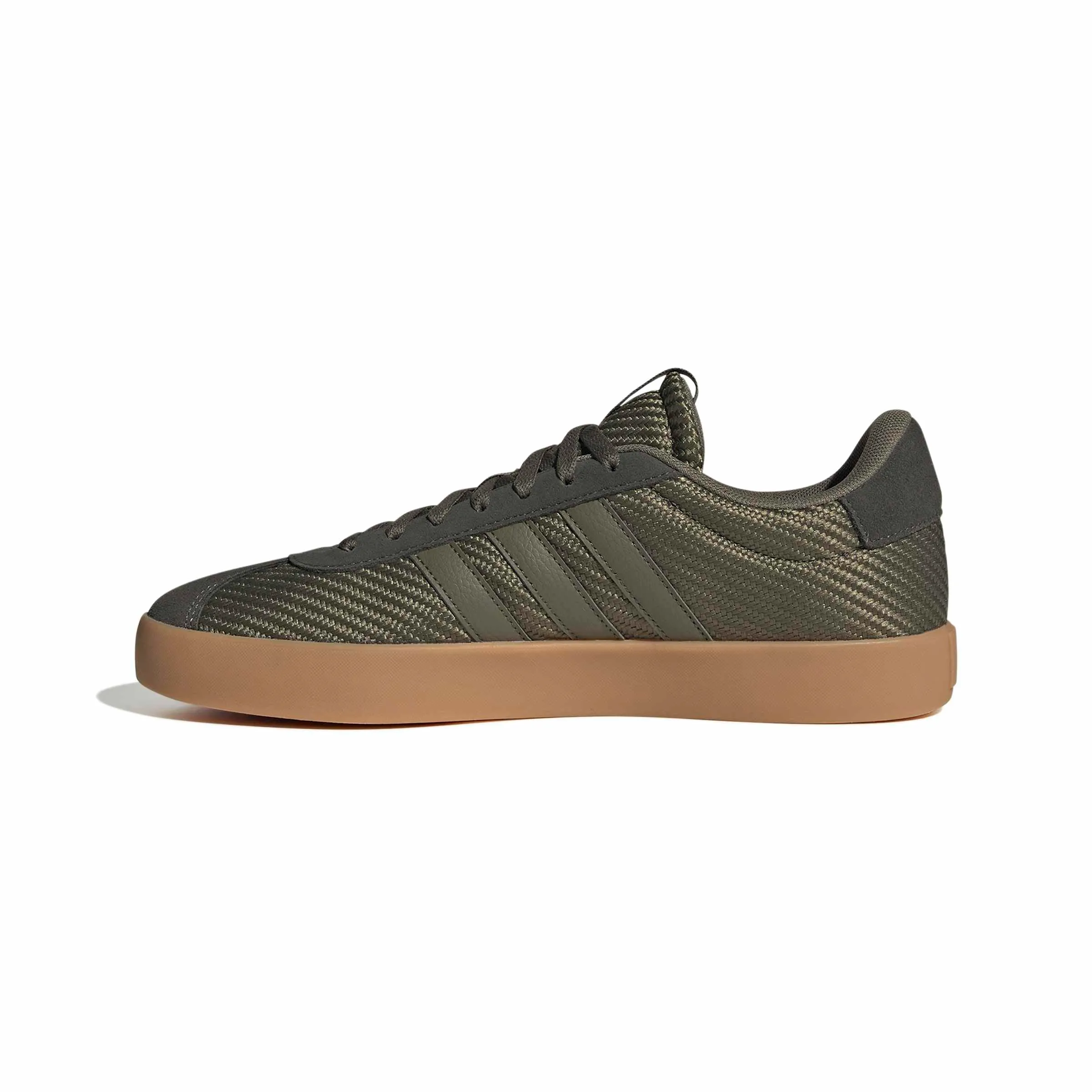 adidas VL Court 3.0 Shoes, Olive Strata/Shadow Olive, 40 2/3 EU - immagine 1