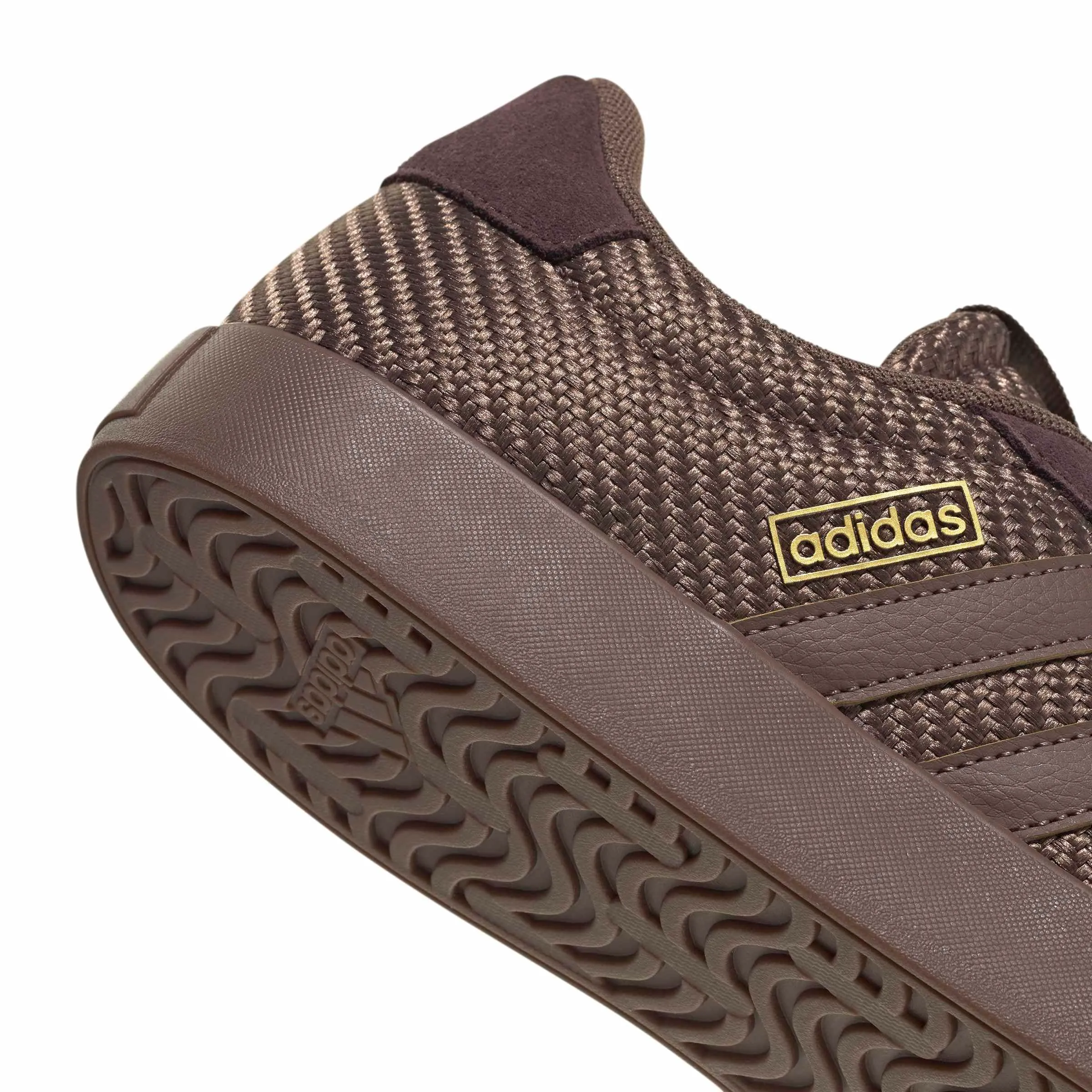 adidas VL Court 3.0 Shoes, Earth Strata/Shadow Brown, 44 2/3 EU - immagine 4