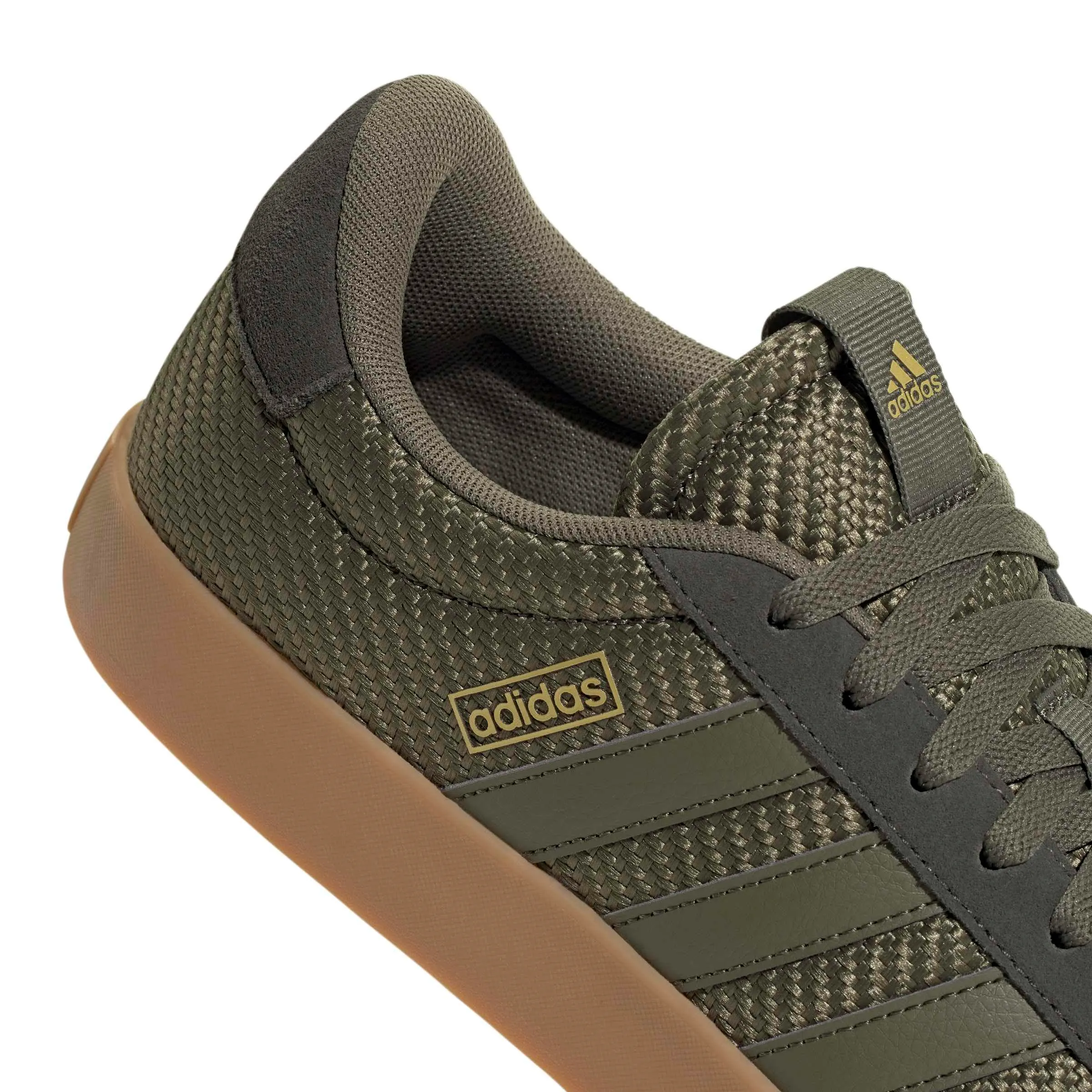 adidas VL Court 3.0 Shoes - Olive Strata/Shadow Olive - 44 EU - immagine 5