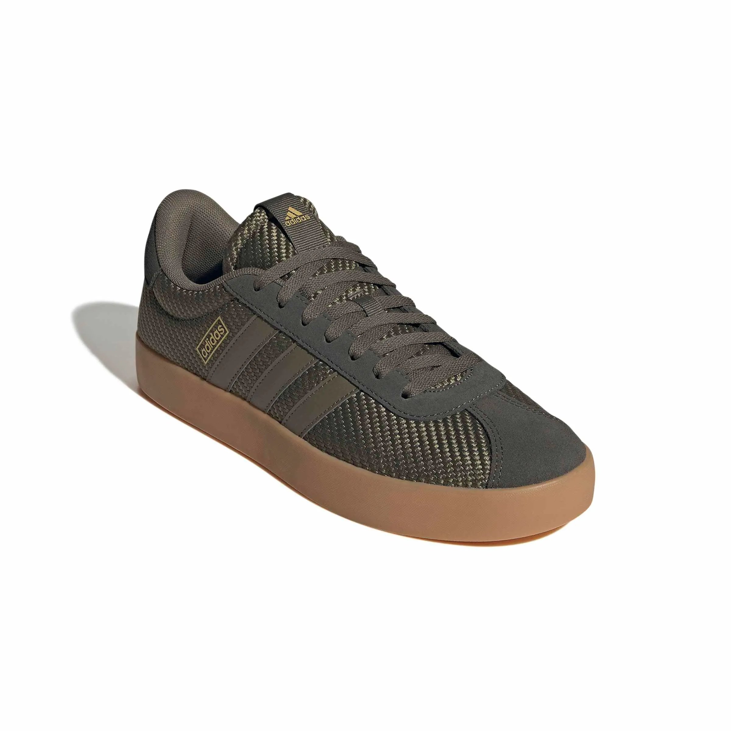 adidas VL Court 3.0 Shoes, Olive Strata, 42 2/3 EU - immagine 3