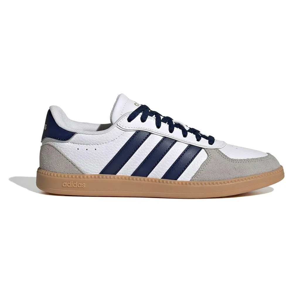 adidas Breaknet Sleek Shoes, Ftwr White/Dark Blue/Gum 3, 38 EU - immagine 1