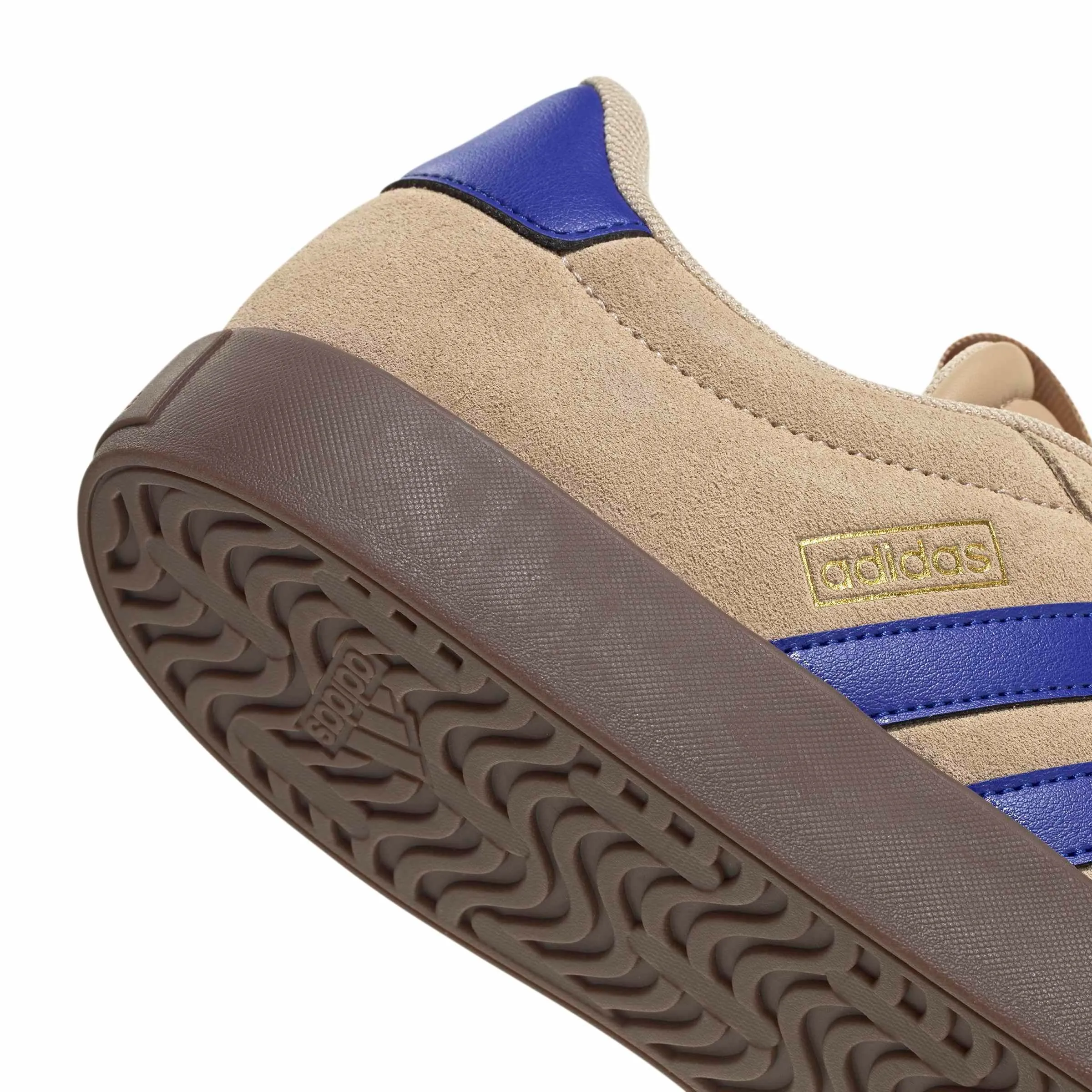adidas VL Court 3.0 Shoes, Magic Beige/Lucid Blue/Gold Met., 44 2/3 EU - immagine 4