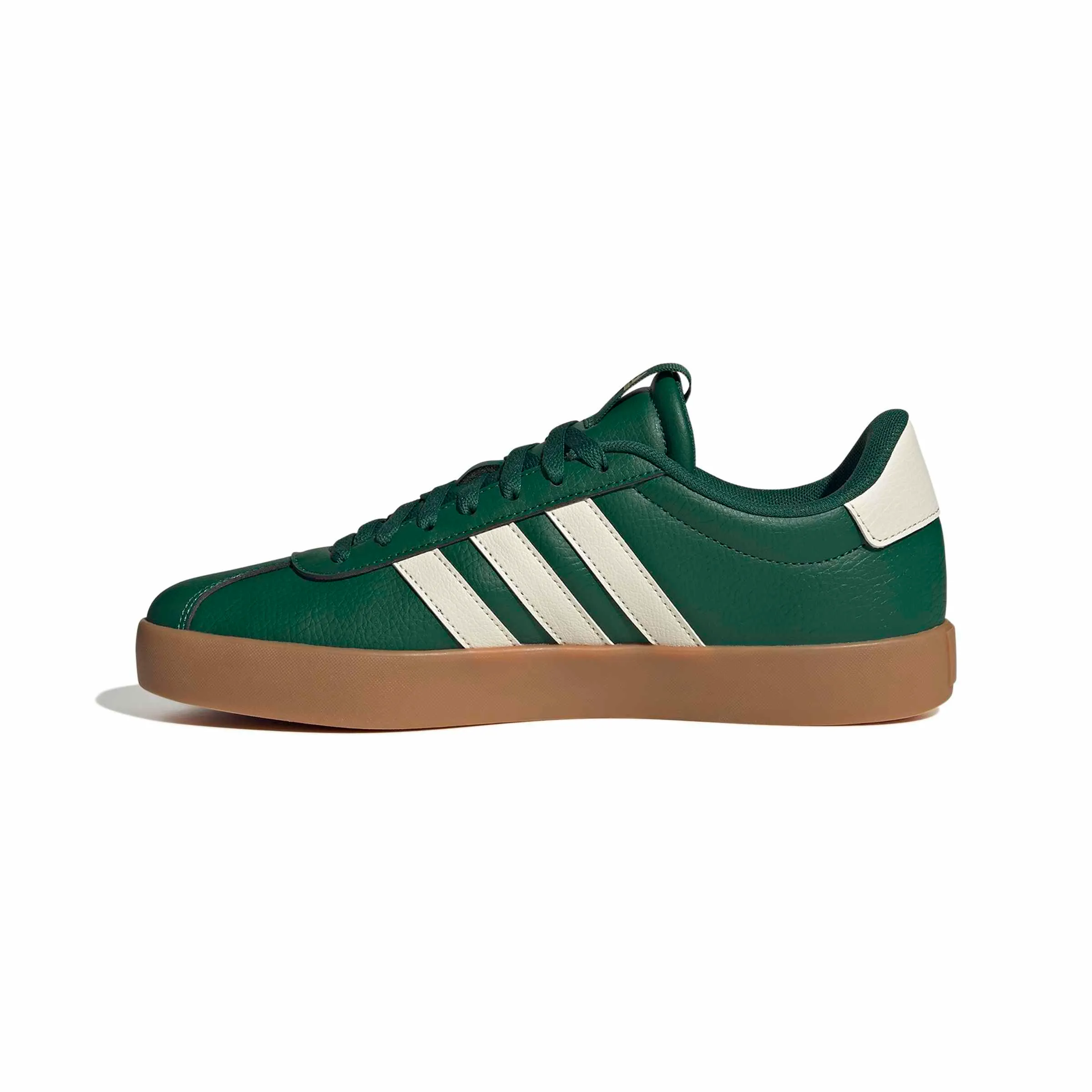 adidas VL Court 3.0 Shoes, Collegiate Green/Off White/Gold Met, 42 EU - immagine 1