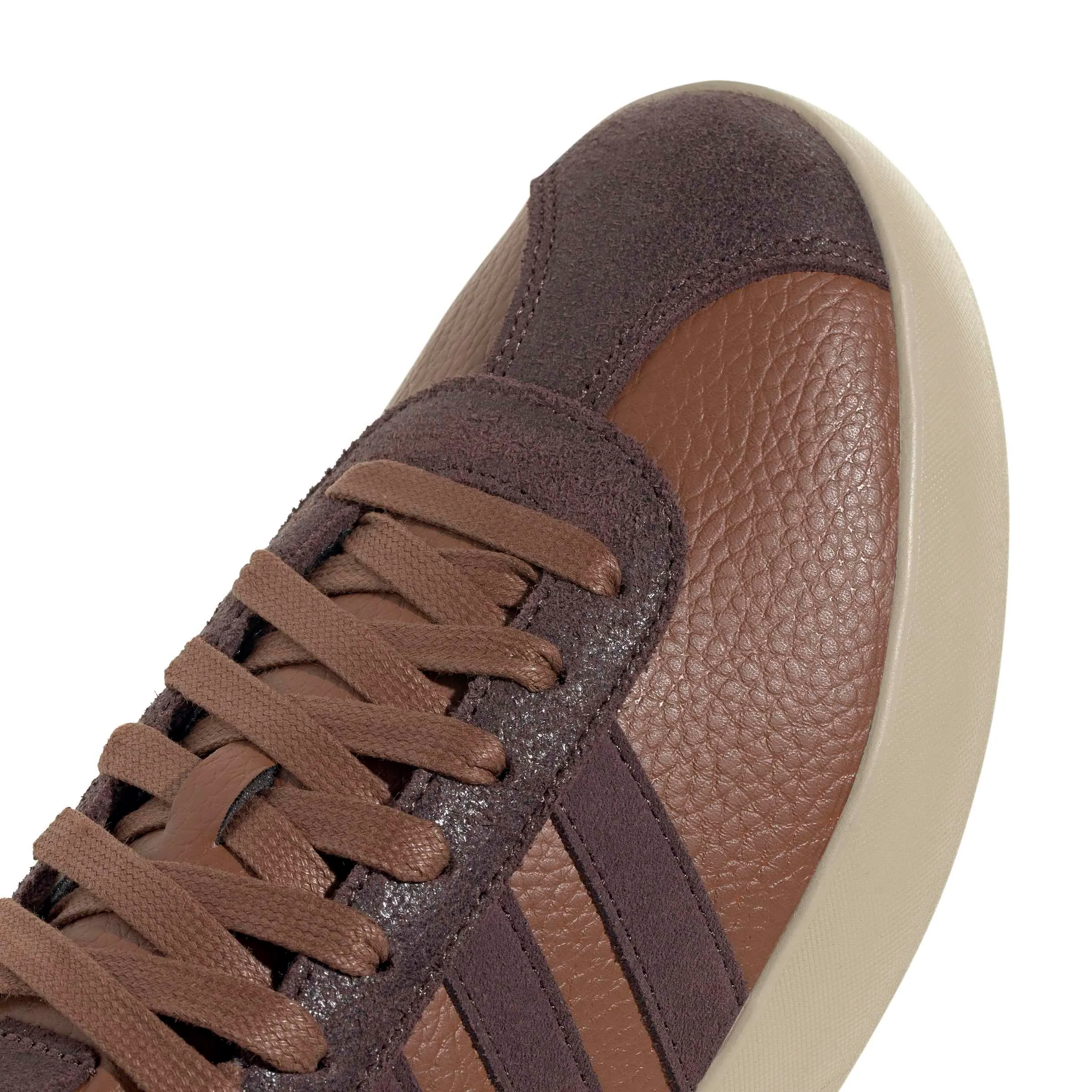 adidas VL Court 3.0 Shoes, Preloved Brown/Shadow Brown/Gold Met, 44 EU - immagine 4