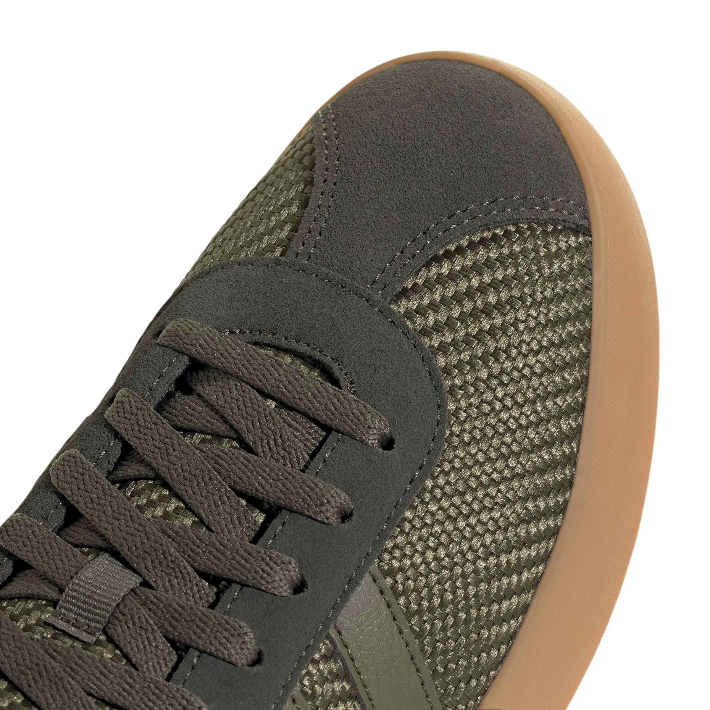 adidas VL Court 3.0 Shoes, Olive Strata/Olive Strata/Shadow Olive, 41 1/3 EU - immagine 4