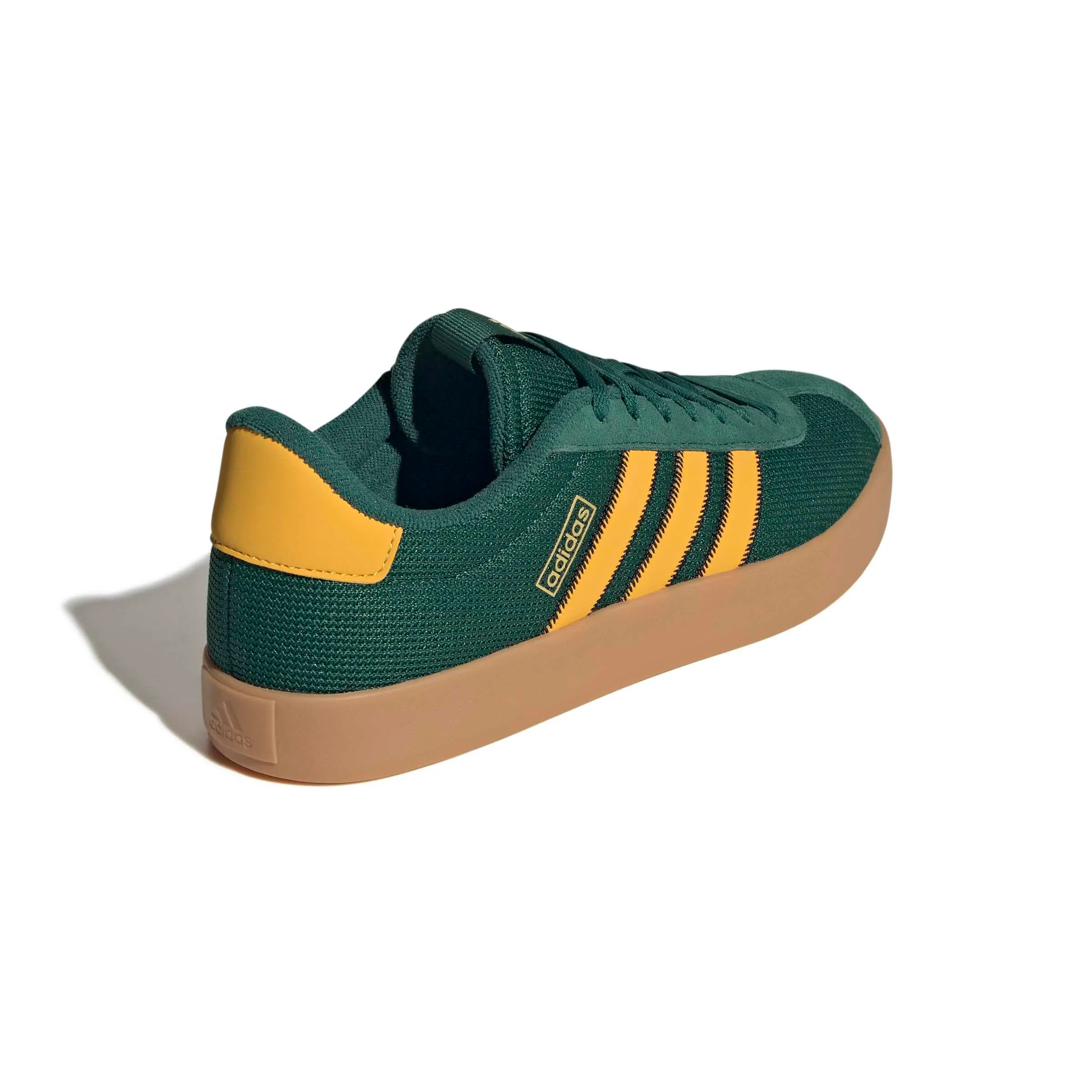 adidas VL Court 3.0 Shoes, Collegiate Green/Preloved Yellow/Gold Met, 46 EU - immagine 6
