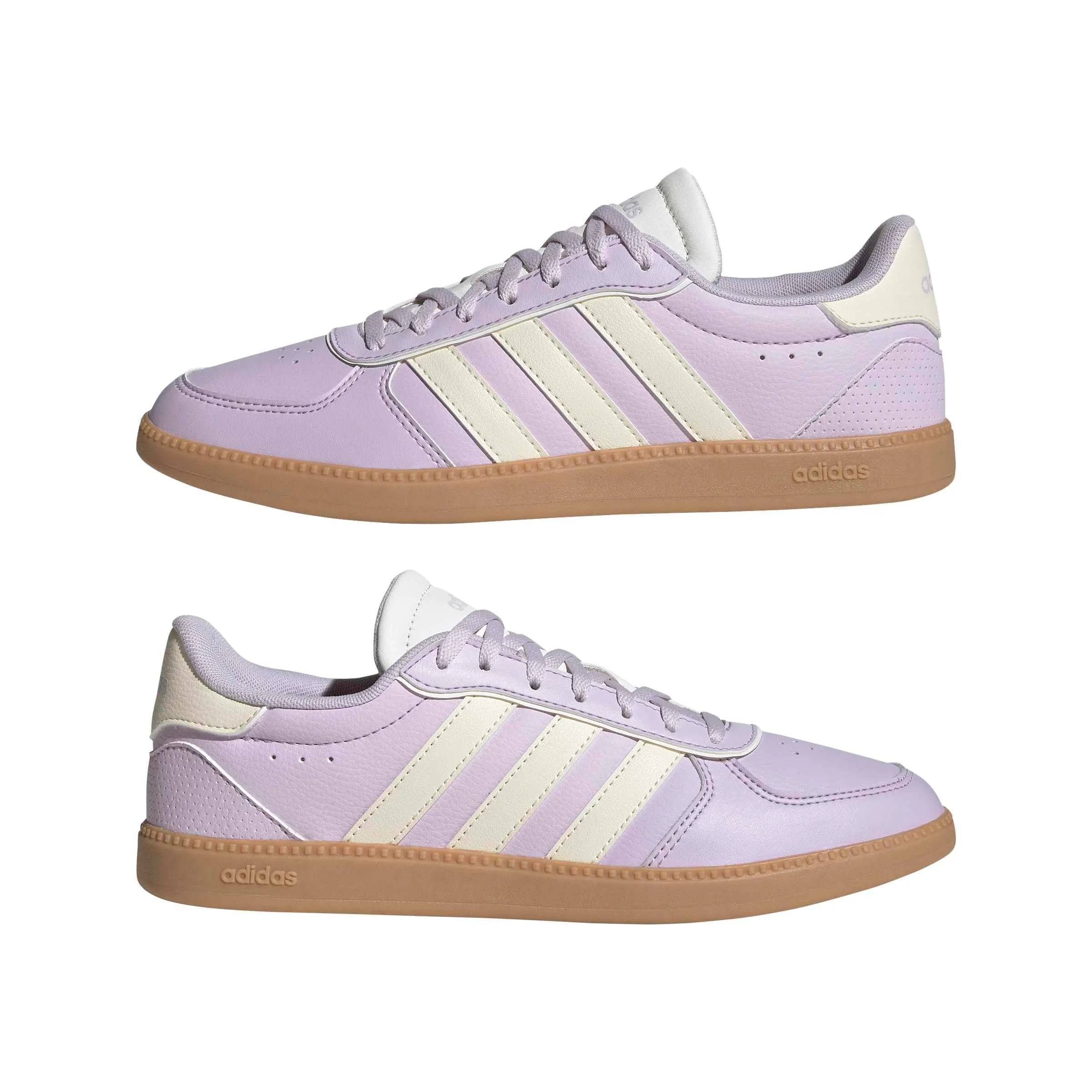 adidas Breaknet Sleek Shoes, Ice Lavender/Cream White/Gum 3, 38 2/3 EU - immagine 6