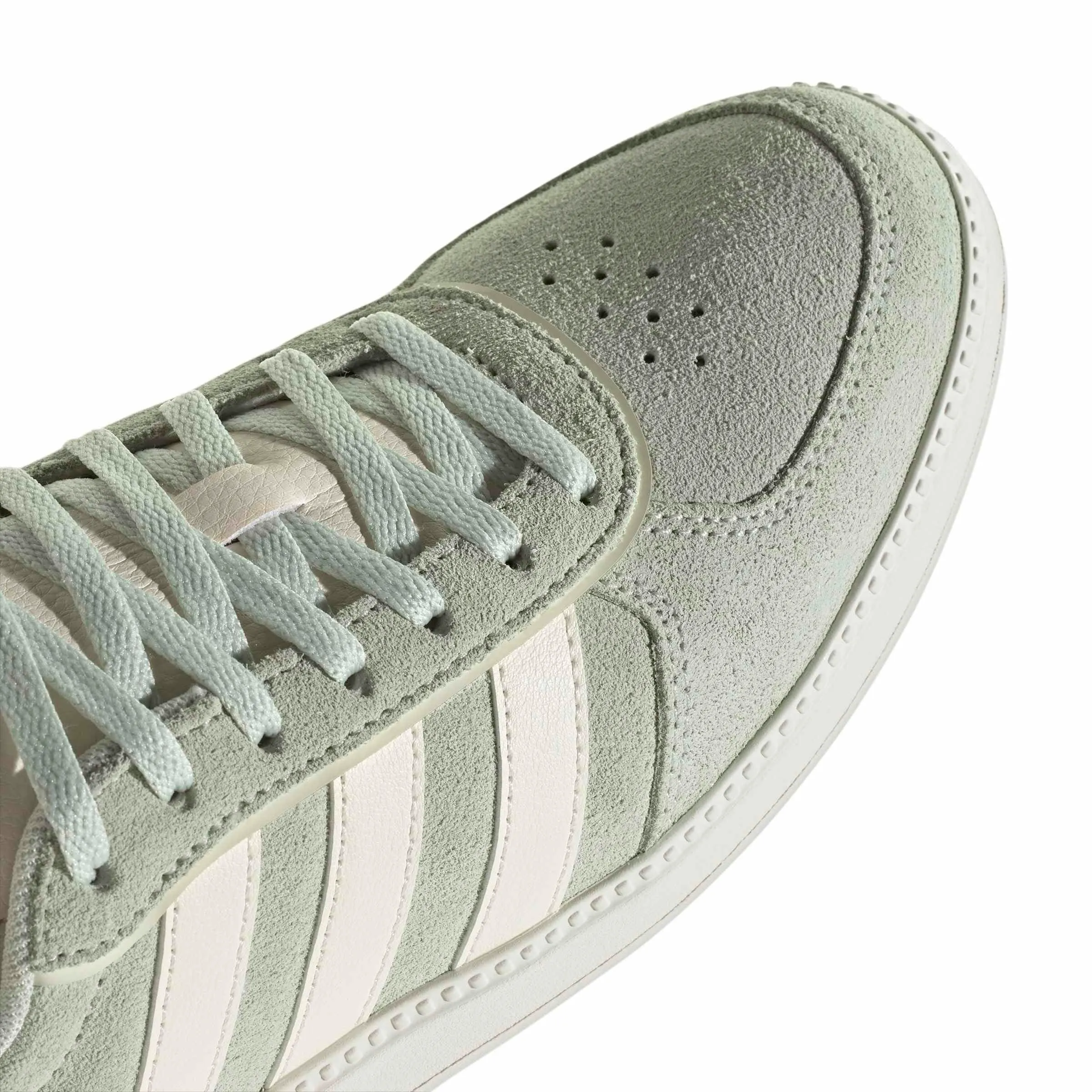 adidas Breaknet Sleek Shoes, Linen Green/Off White, 36 EU - immagine 5