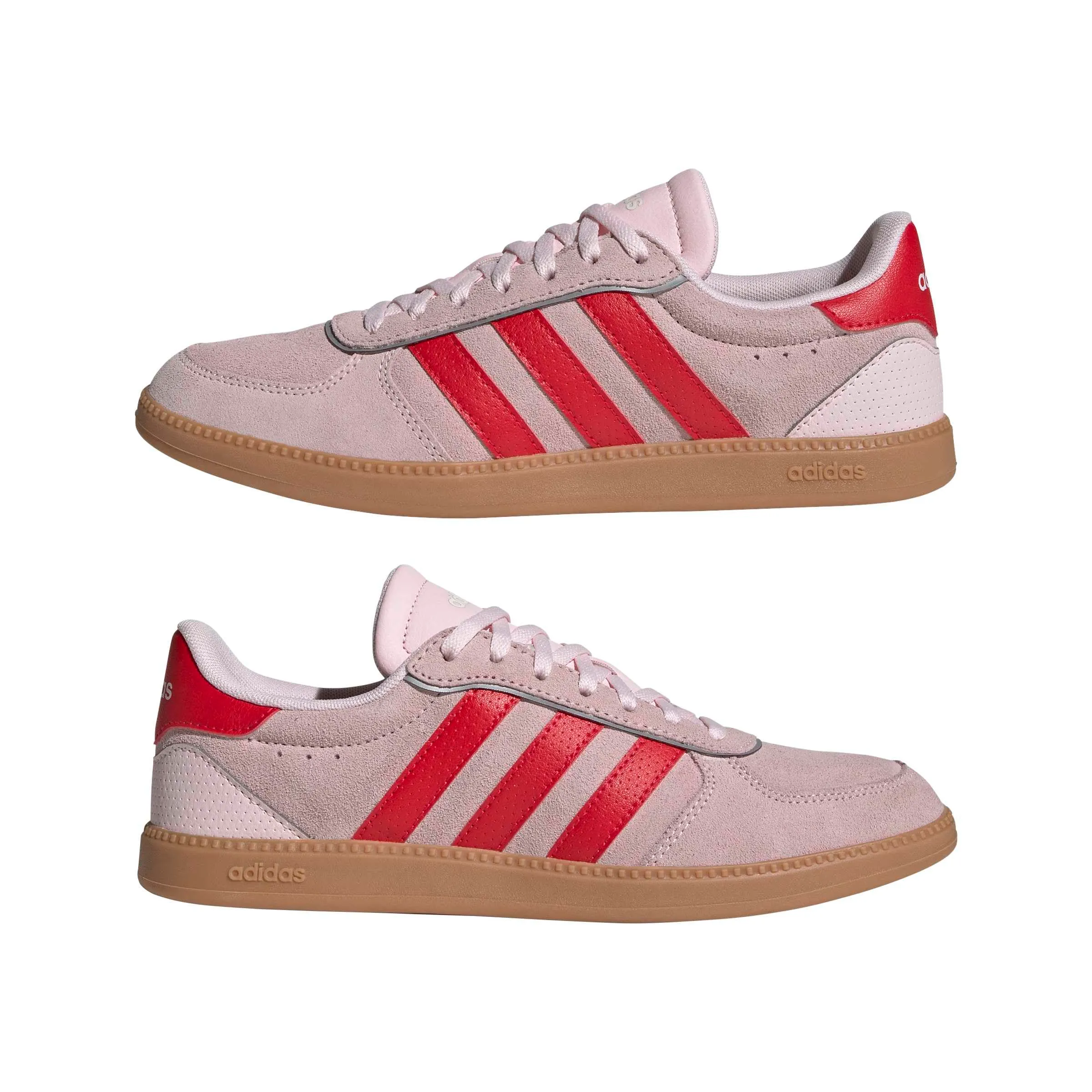adidas Breaknet Sleek Shoes, Clear Pink/Pure Ruby/Gum10, 39 1/3 EU - immagine 8
