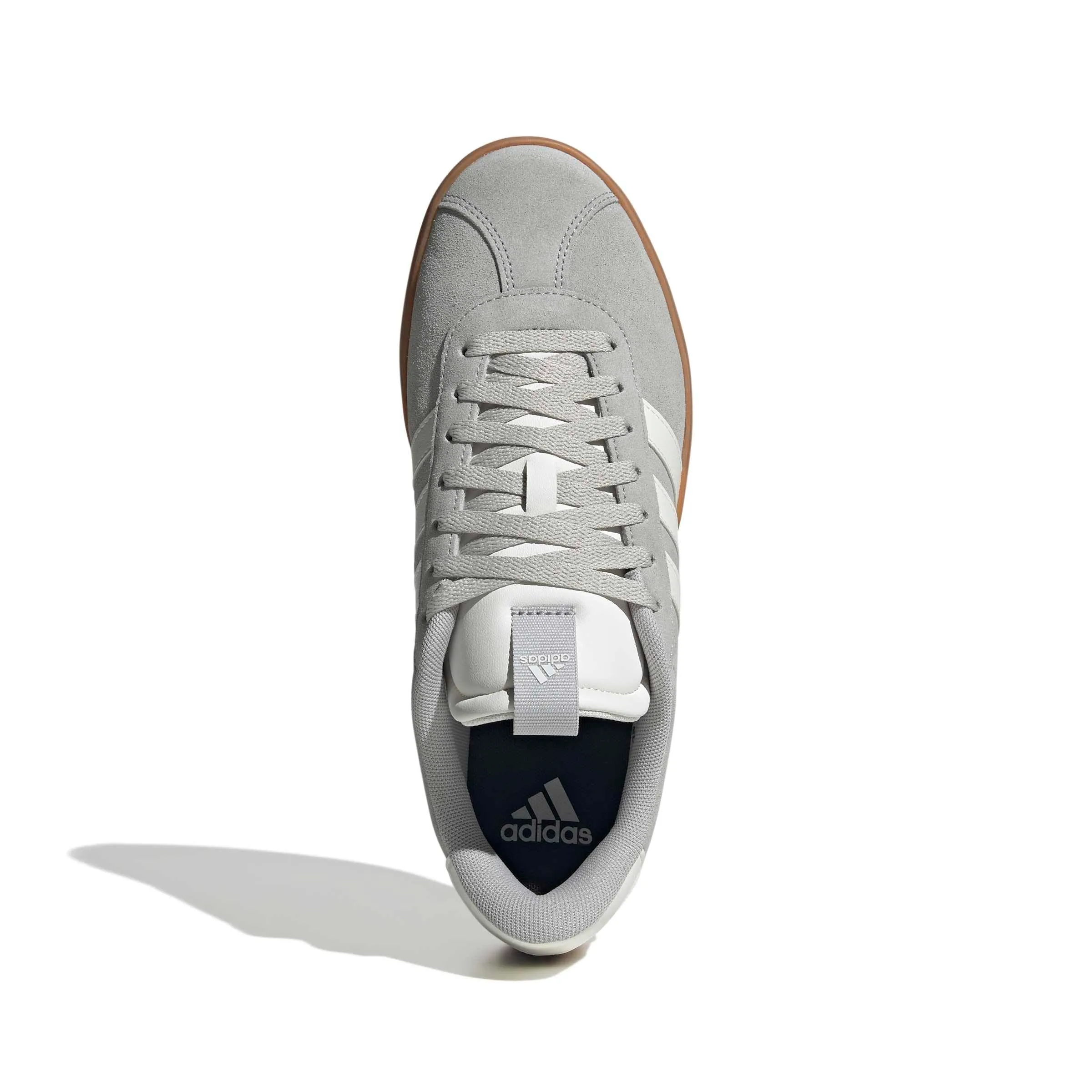 adidas VL Court 3.0 Shoes - Grey Two/Core White/Gum10, 46 EU - immagine 3