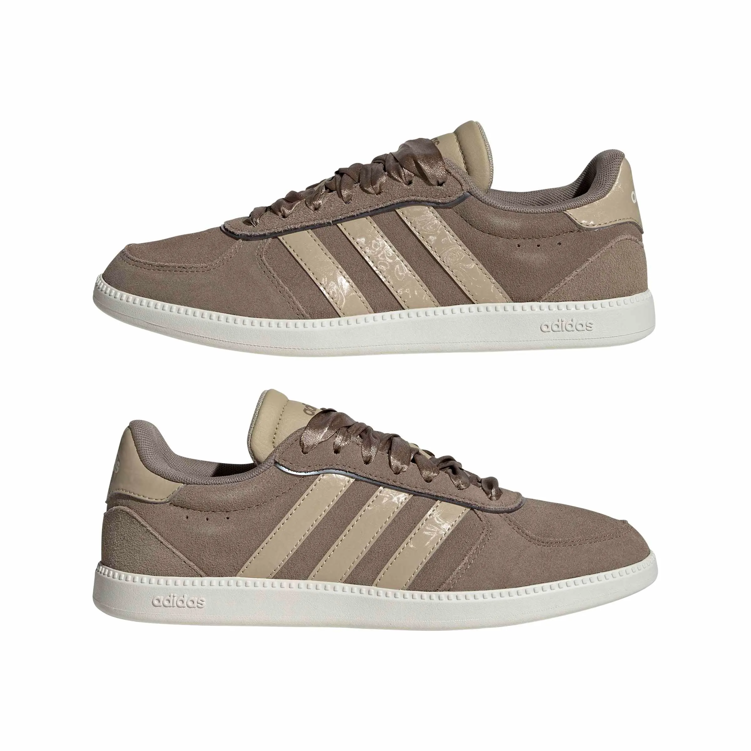 adidas Breaknet Sleek Shoes, Khaki Six/Gold RW/Off White, 42 EU - immagine 6