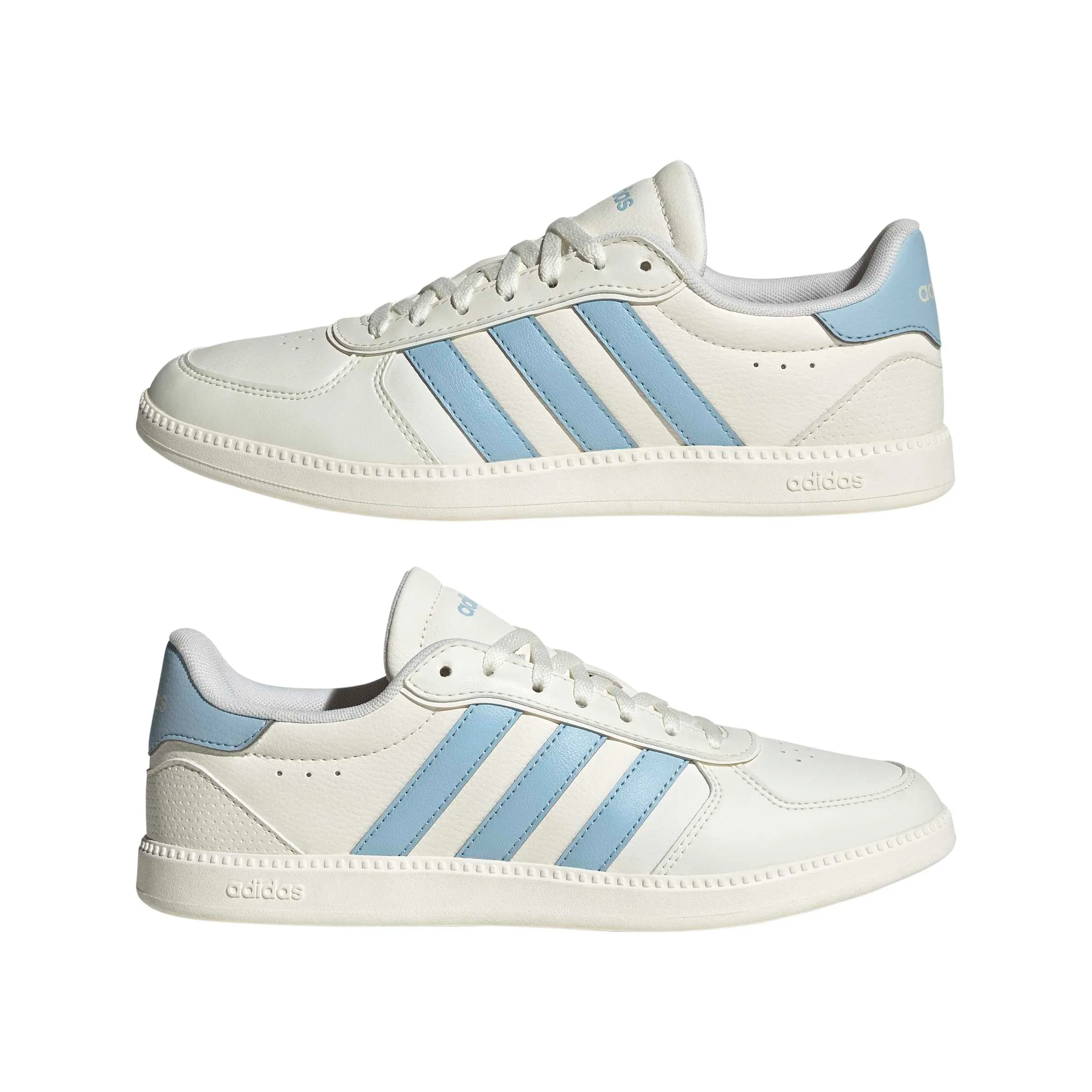 adidas Breaknet Sleek Shoes - Core White/Clear Sky/Core White - 38 2/3 EU - immagine 8