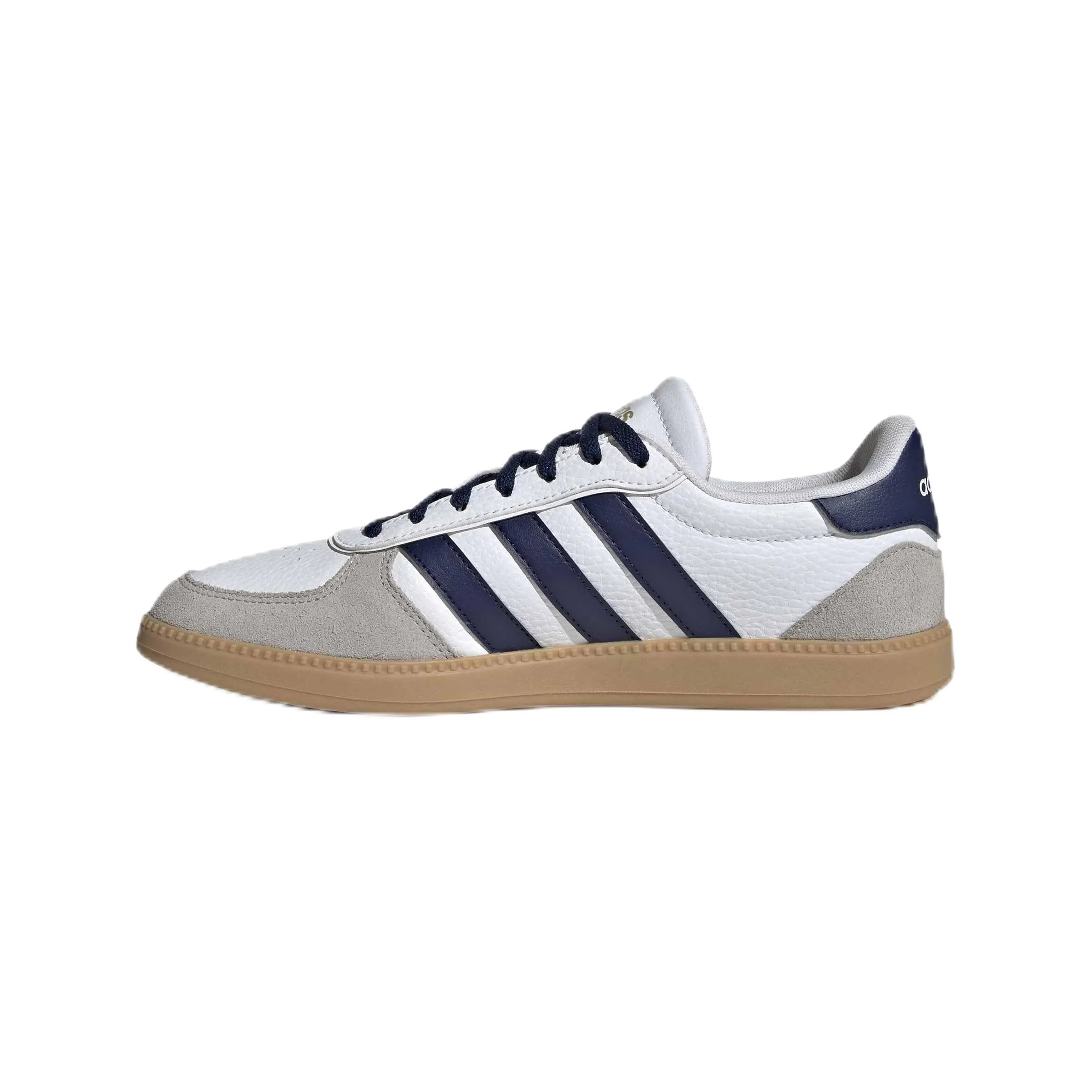 adidas Breaknet Sleek Shoes, Ftwr White/Dark Blue/Gum 3, 40 EU - immagine 1