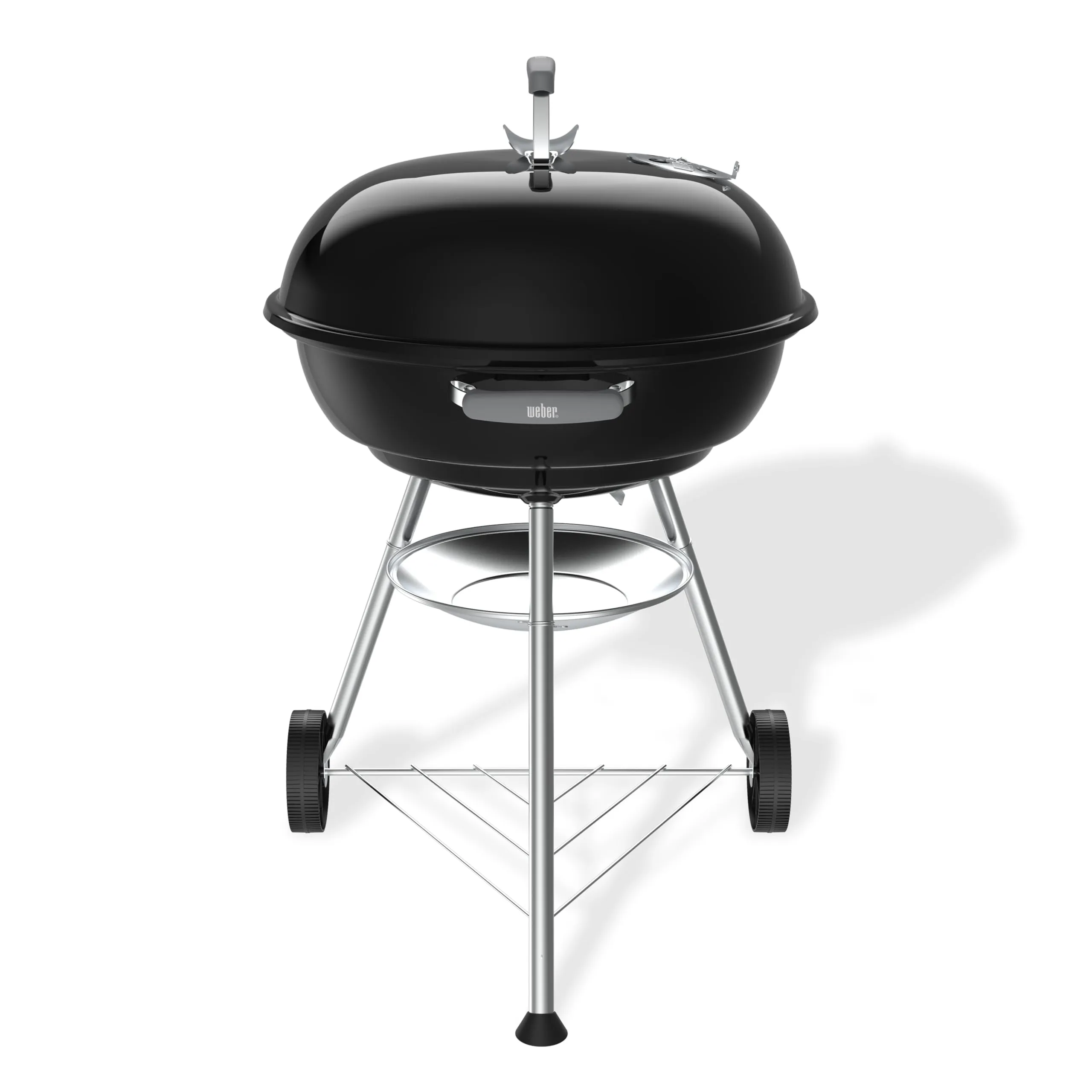 Weber Compact Kettle Barbecue a carbone 57 cm, Nero - immagine 2