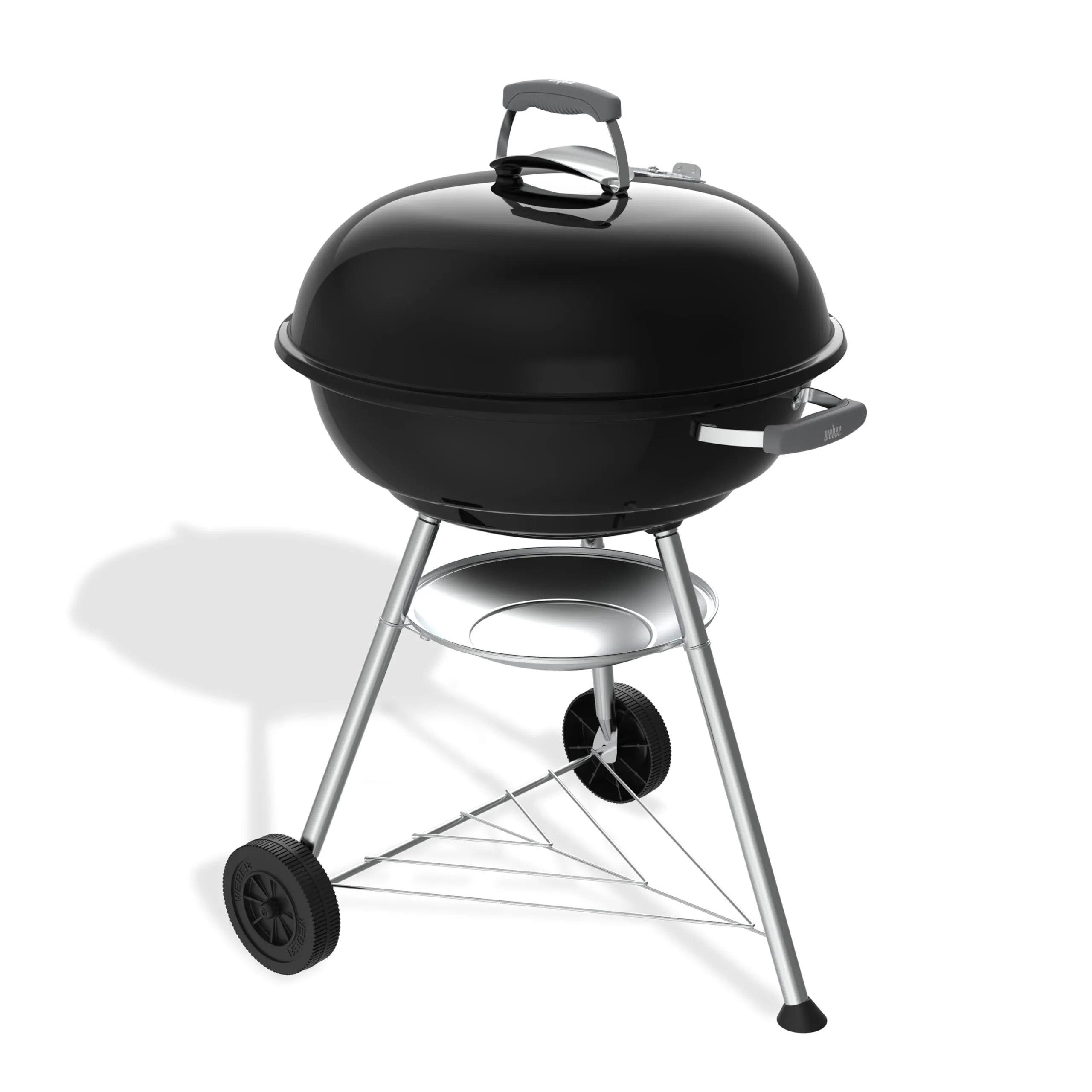 Weber Compact Kettle Barbecue a carbone 57 cm, Nero - immagine 3