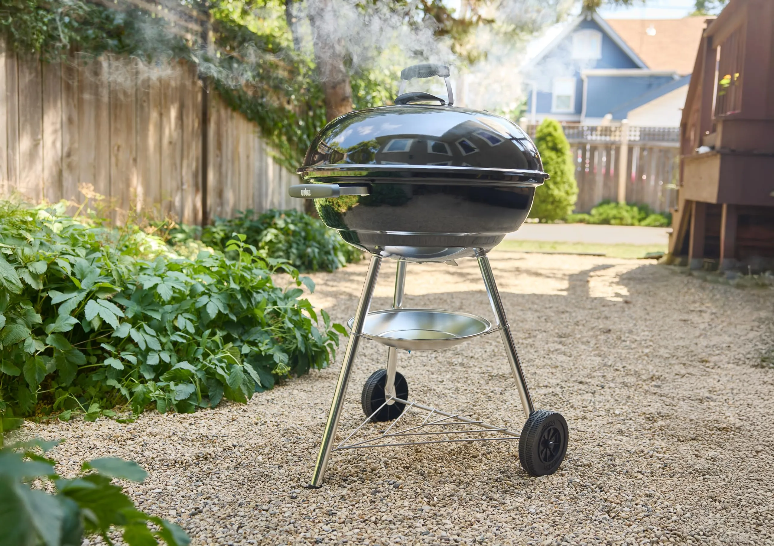 Weber Compact Kettle Barbecue a carbone 57 cm, Nero - immagine 12