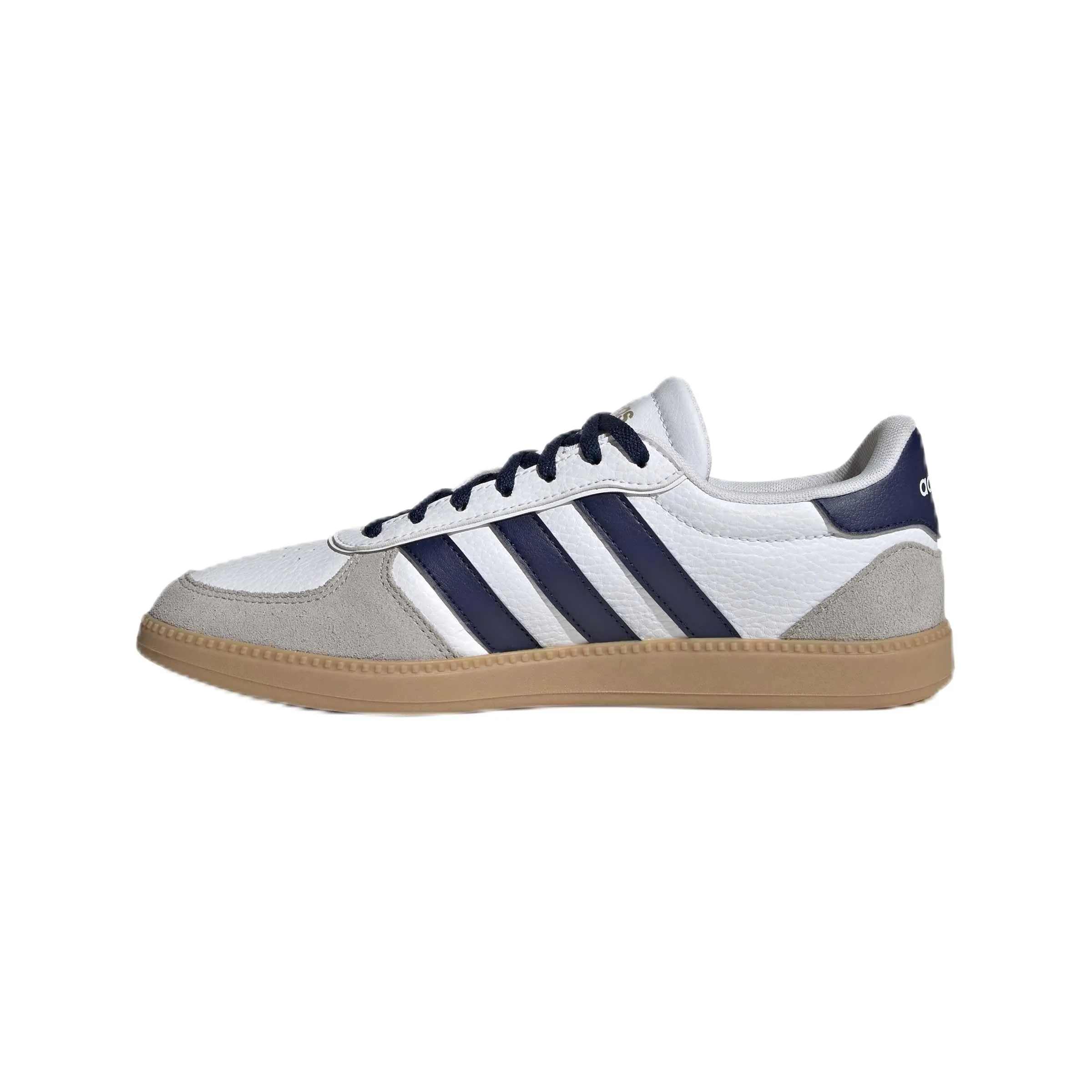 adidas Breaknet Sleek Shoes, Ftwr White/Dark Blue/Gum 3, 40 2/3 EU - immagine 1