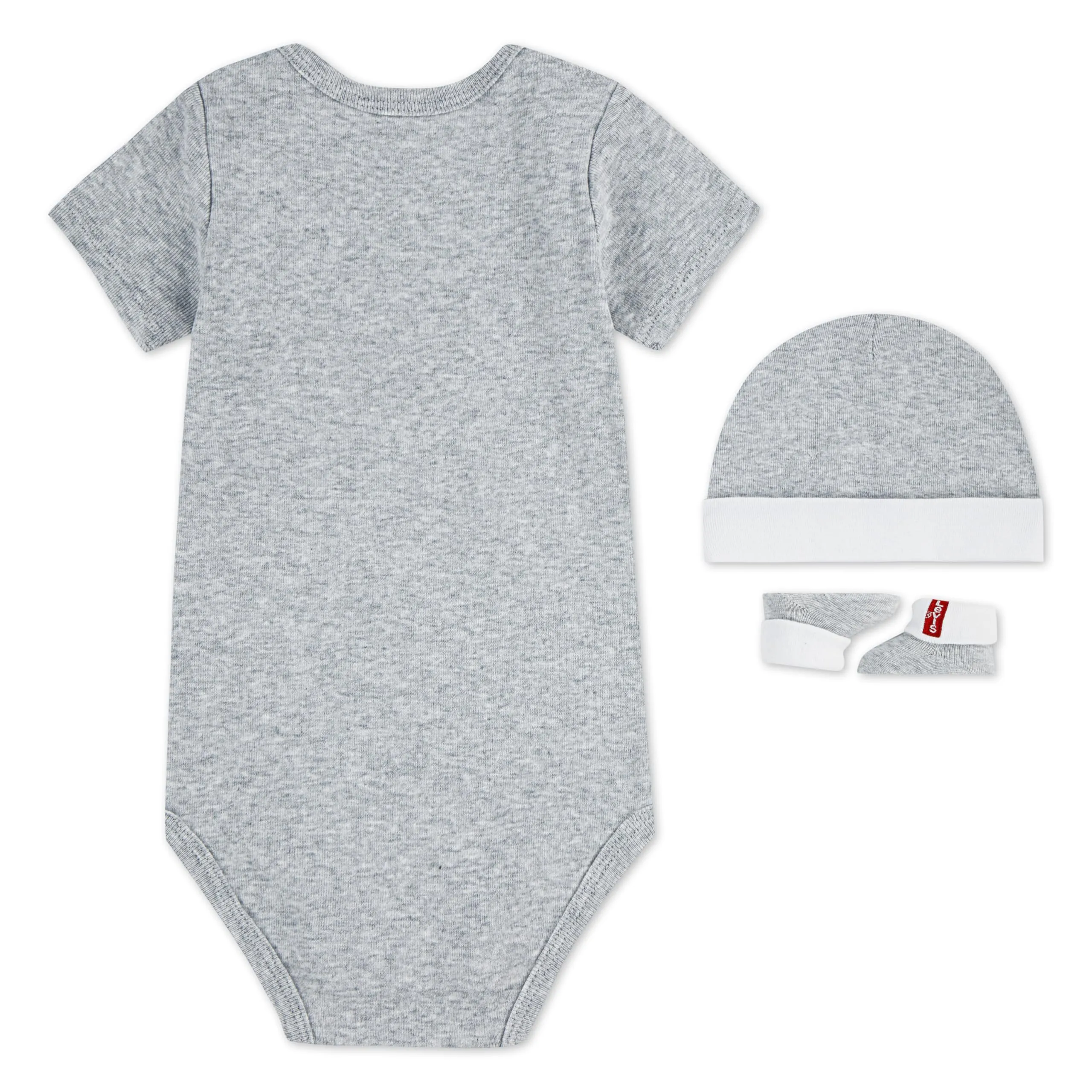 Levi's Set 3 Pezzi Stivaletti e Berretto Classico Batwing per Neonati e Bambini - immagine 2