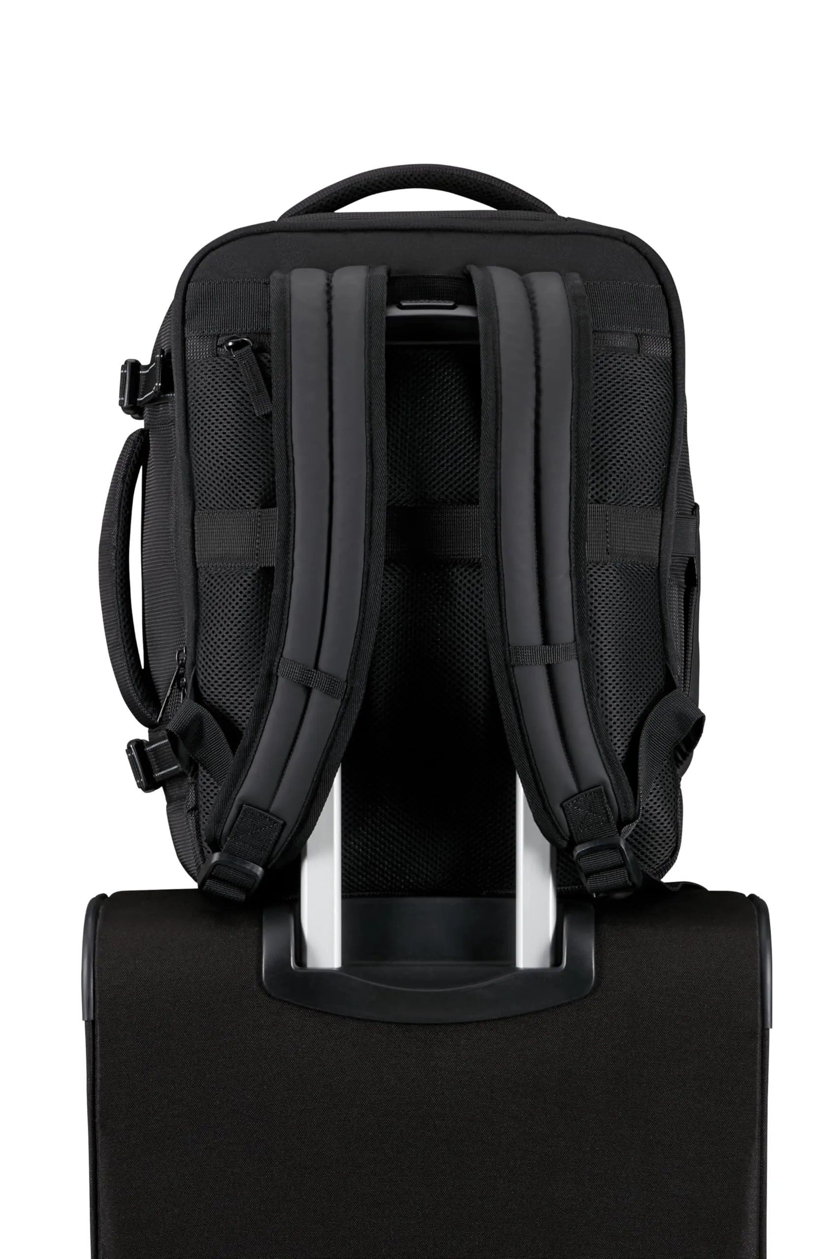 American Tourister Take2Cabin Pro Zaino Bagaglio a Mano Underseat 40 x 30 x 20 cm - Nero (Flash Black) - immagine 12