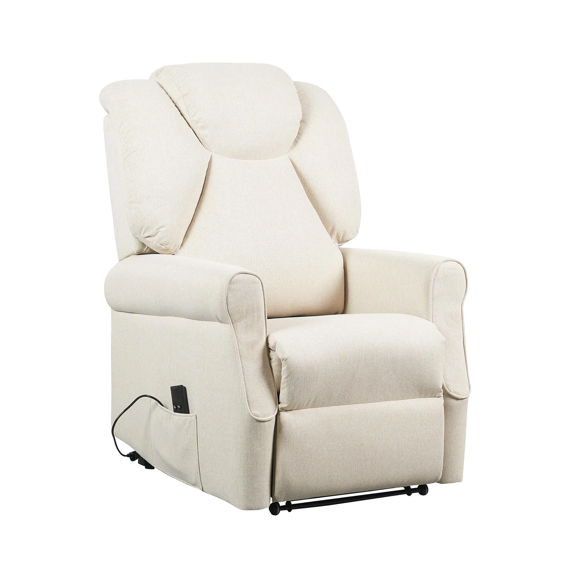 Poltrone Italia Angela2 Poltrona Relax Alzapersona Zero Gravity 2 Motori Beige - immagine 1