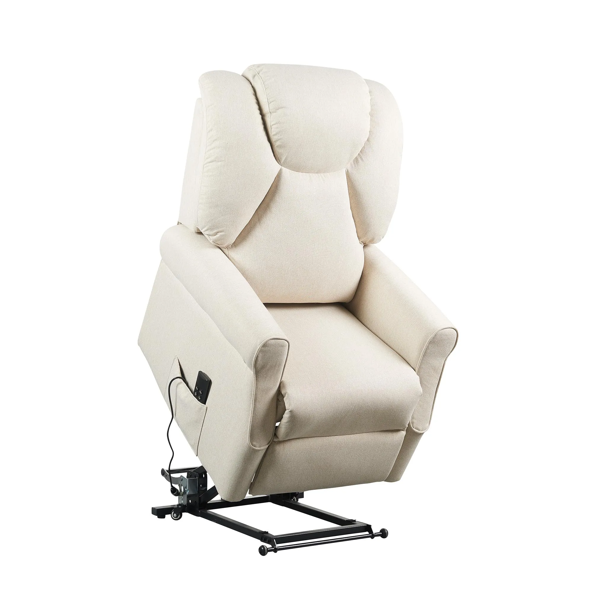 Poltrone Italia Angela2 Poltrona Relax Alzapersona Zero Gravity 2 Motori Beige - immagine 2