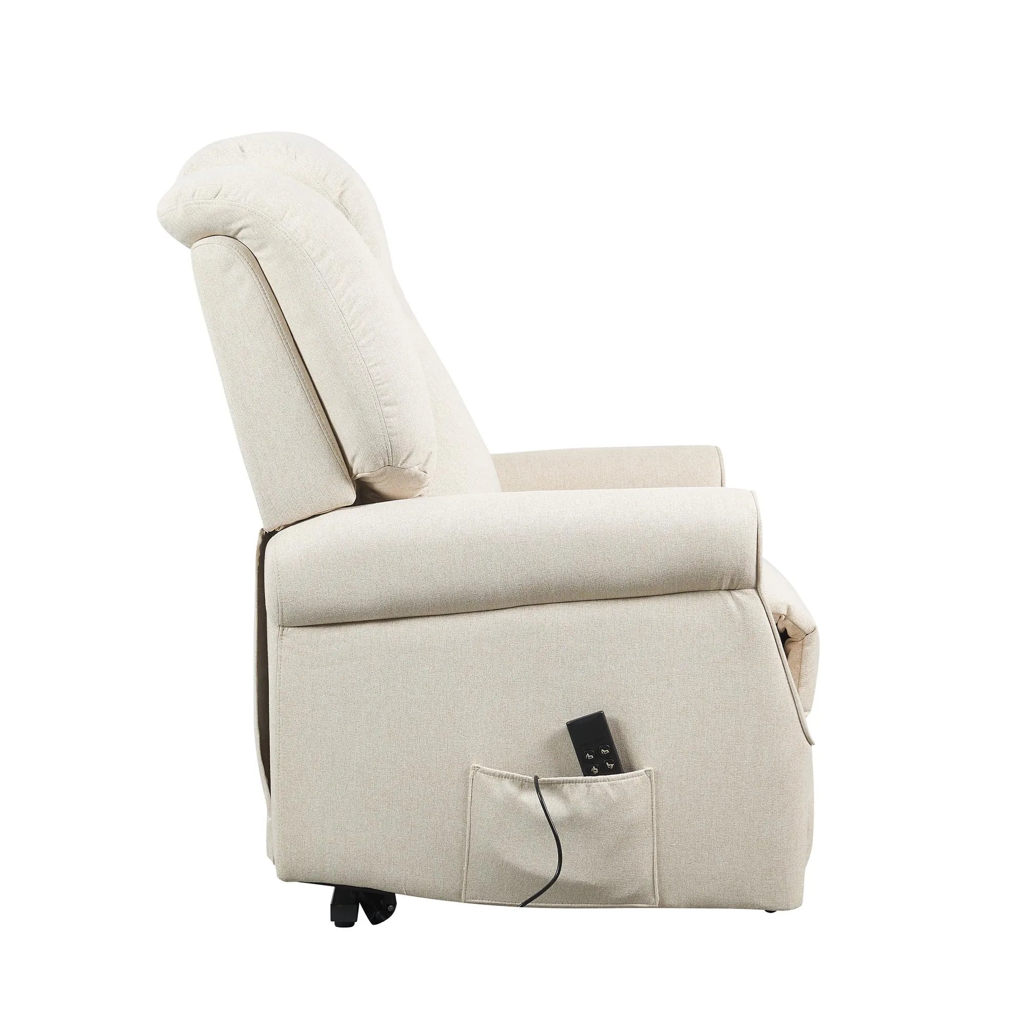 Poltrone Italia Angela2 Poltrona Relax Alzapersona Zero Gravity 2 Motori Beige - immagine 7