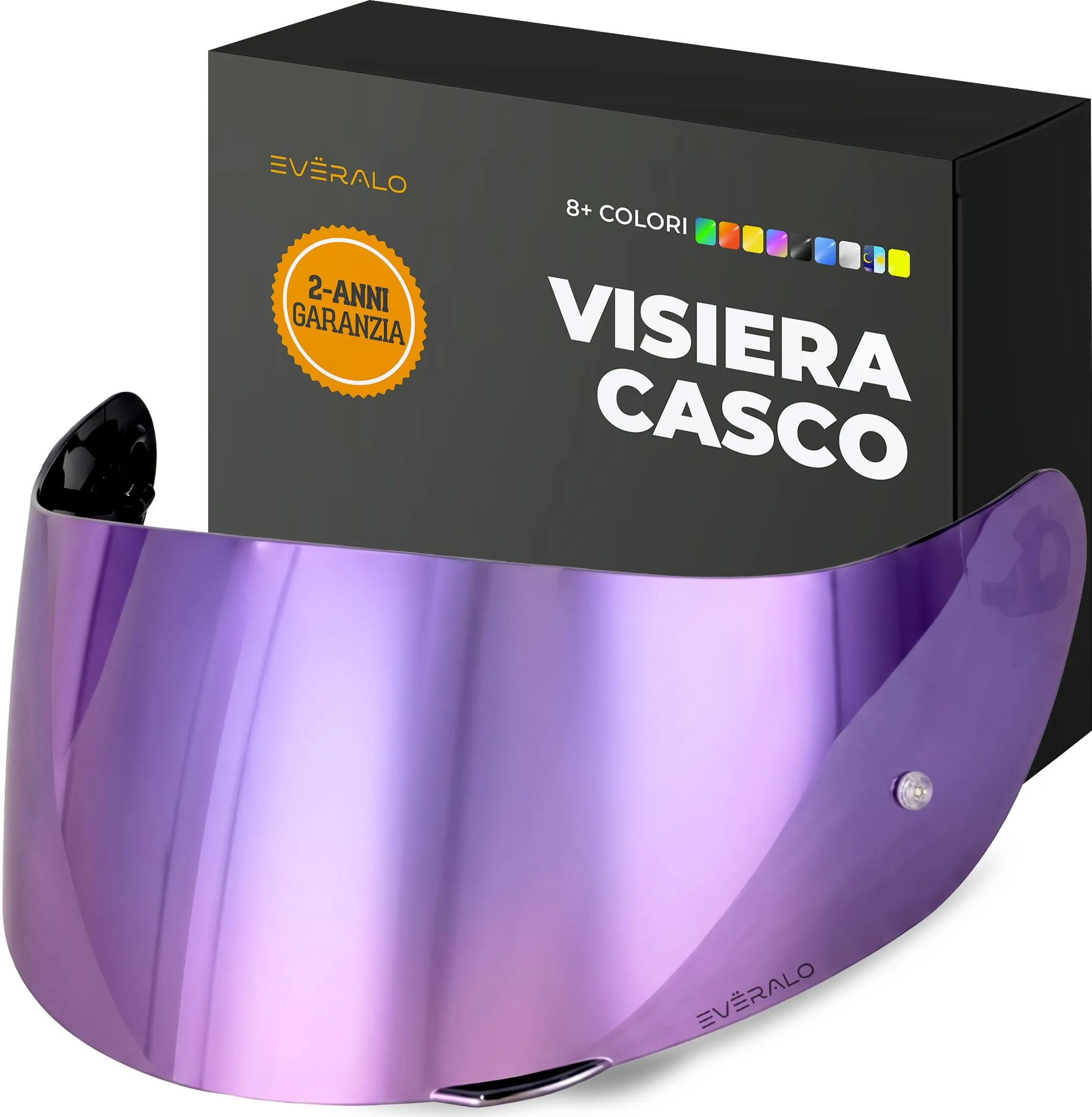 Everalo Visiera per Casco AGV K1, K1s, K3sv, K5, K5s, GT2 - immagine 1