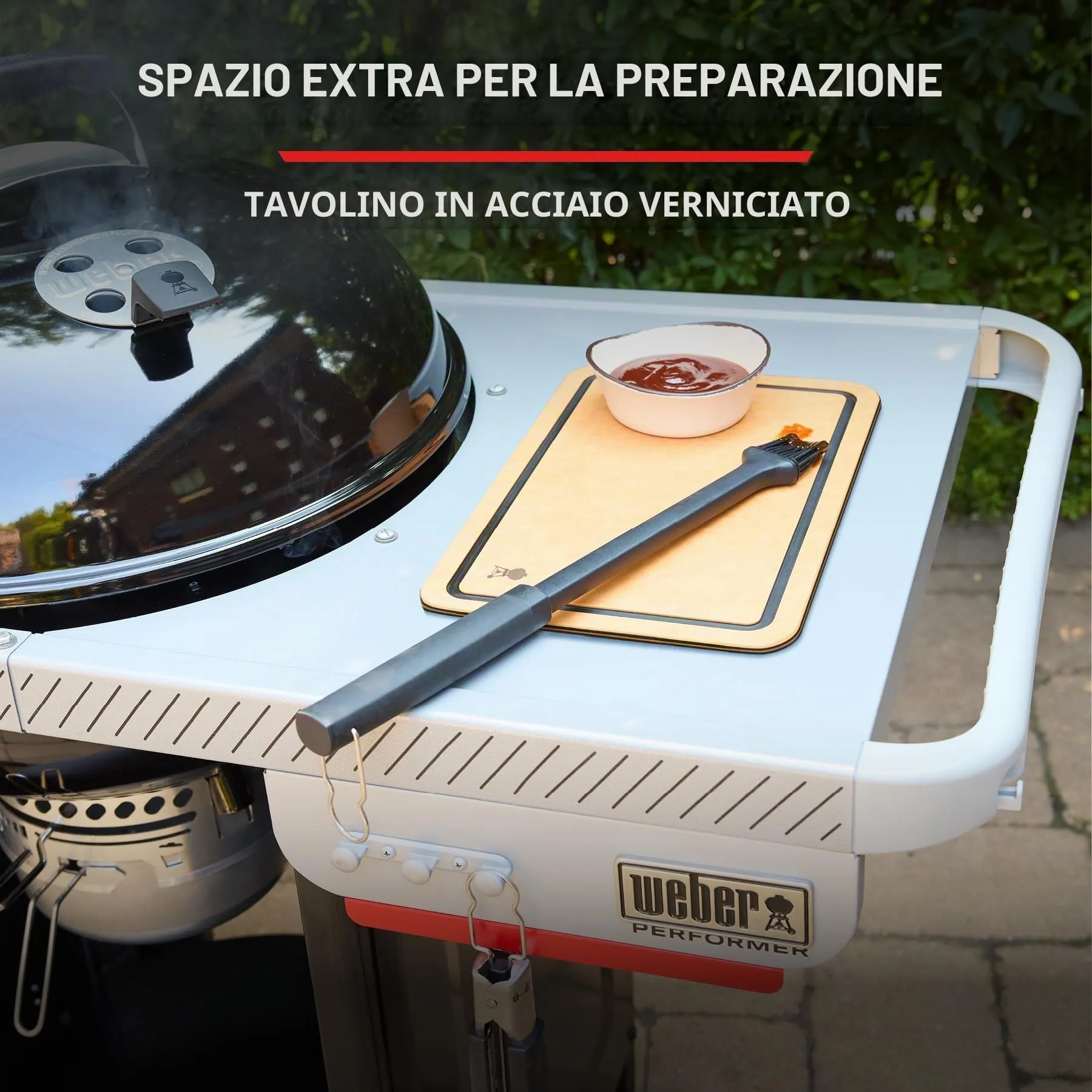 Weber Performer Barbecue a Carbone 57 cm con Carrello - immagine 8
