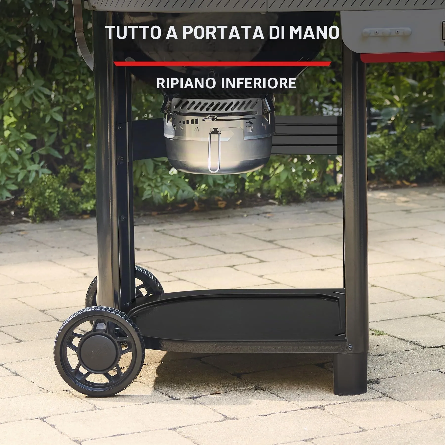 Weber Performer Barbecue a Carbone 57 cm con Carrello - immagine 9