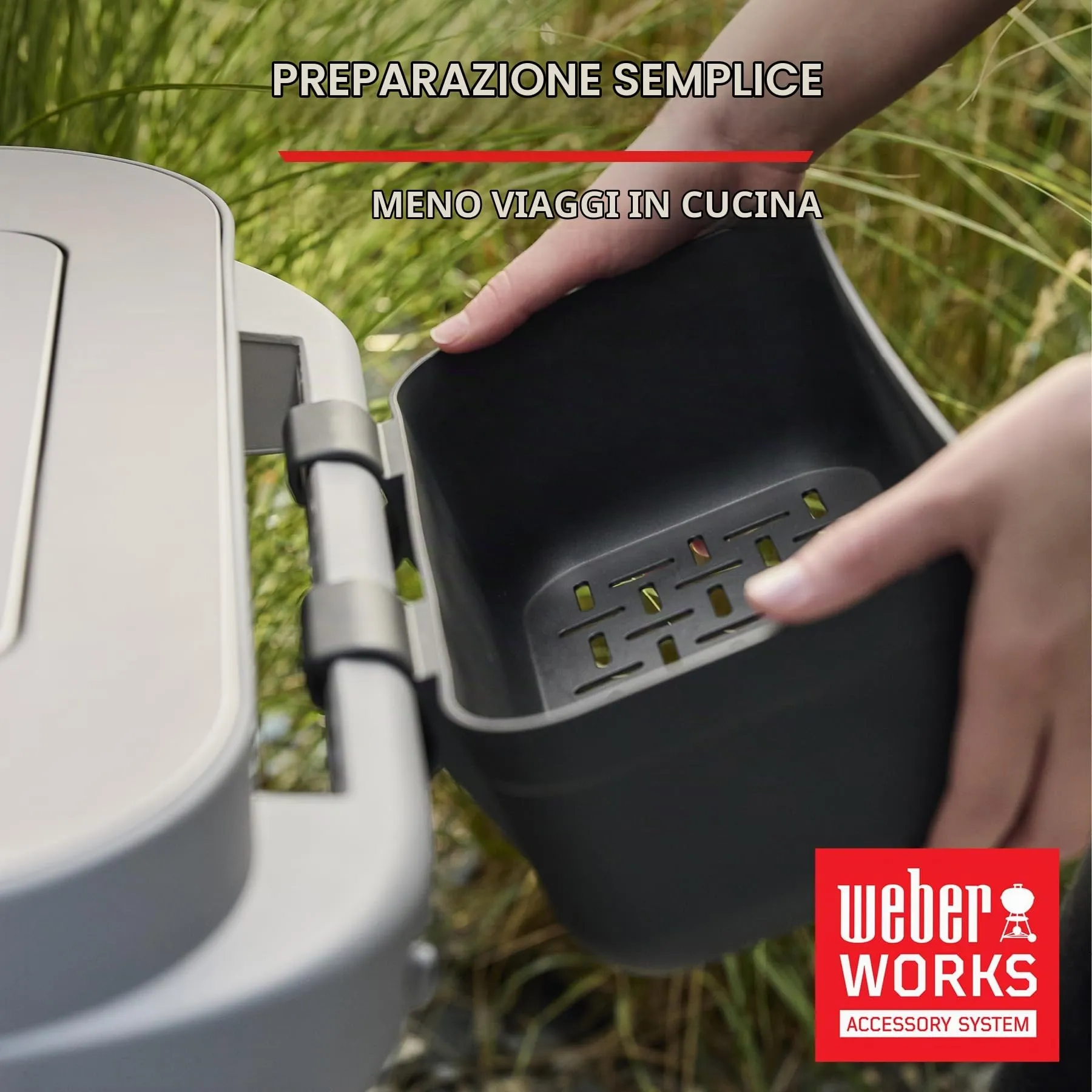 Weber Performer Barbecue a Carbone 57 cm con Carrello - immagine 12