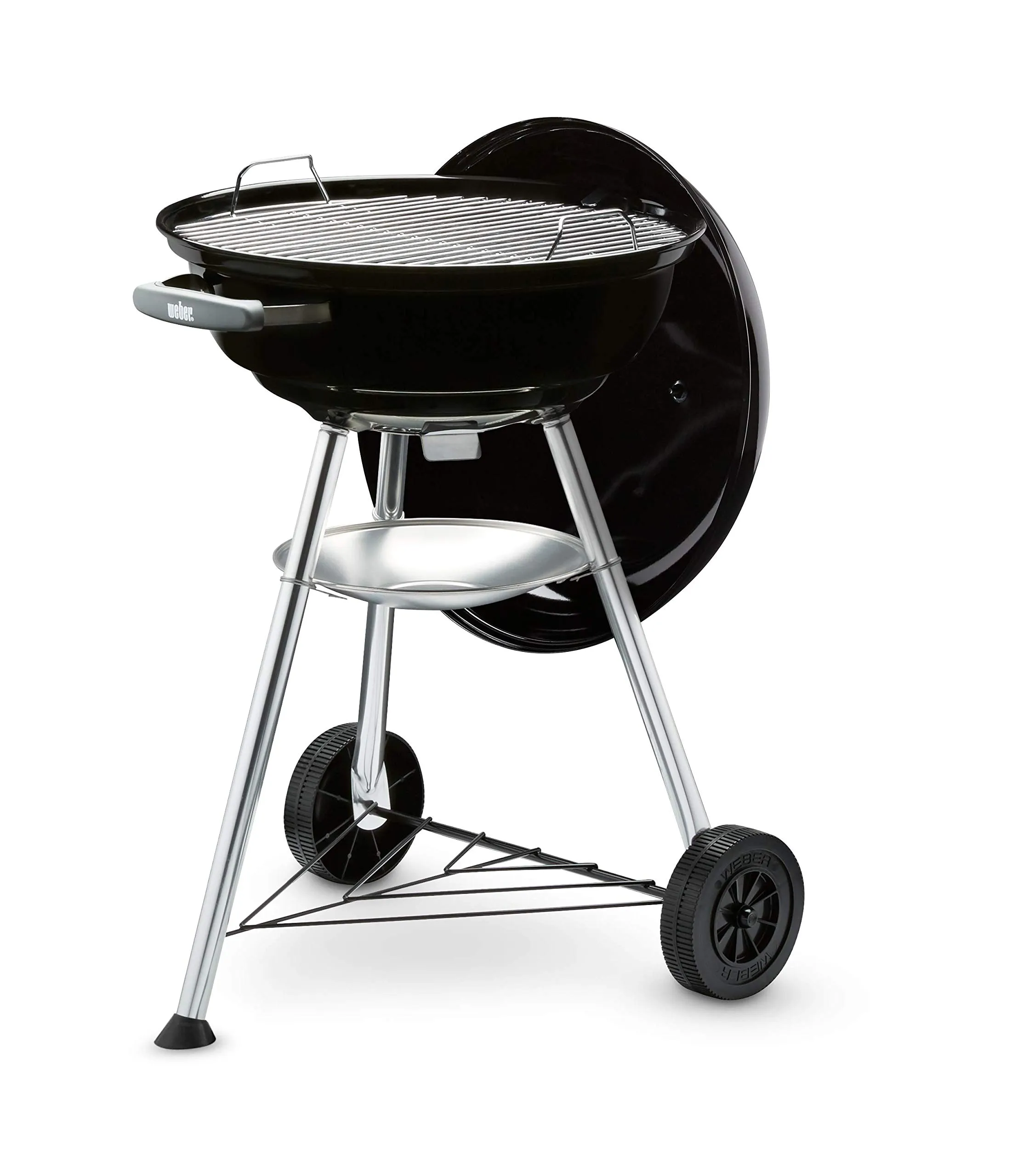 Weber Compact Kettle Barbecue a carbone 47 cm, Nero - immagine 5
