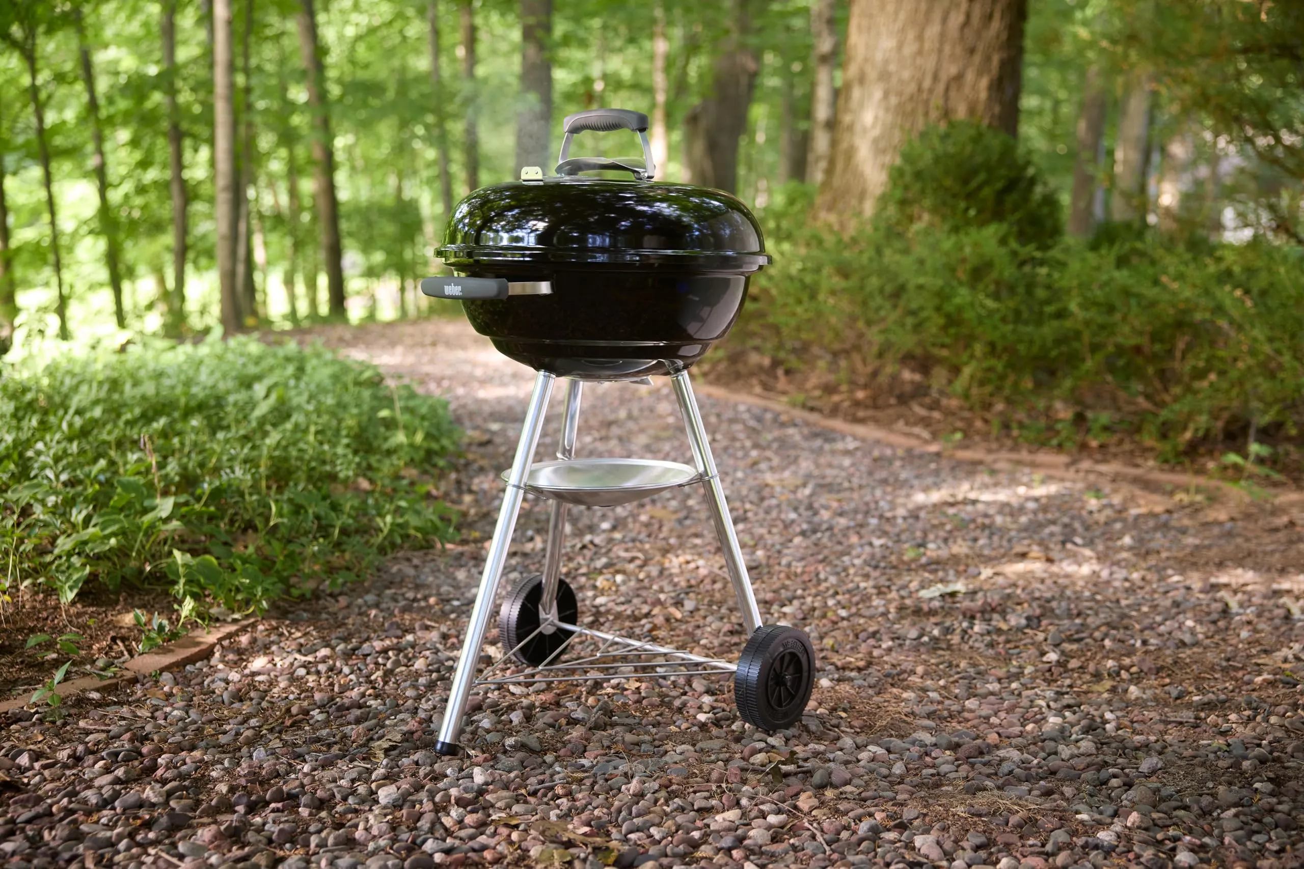 Weber Compact Kettle Barbecue a carbone 47 cm, Nero - immagine 9